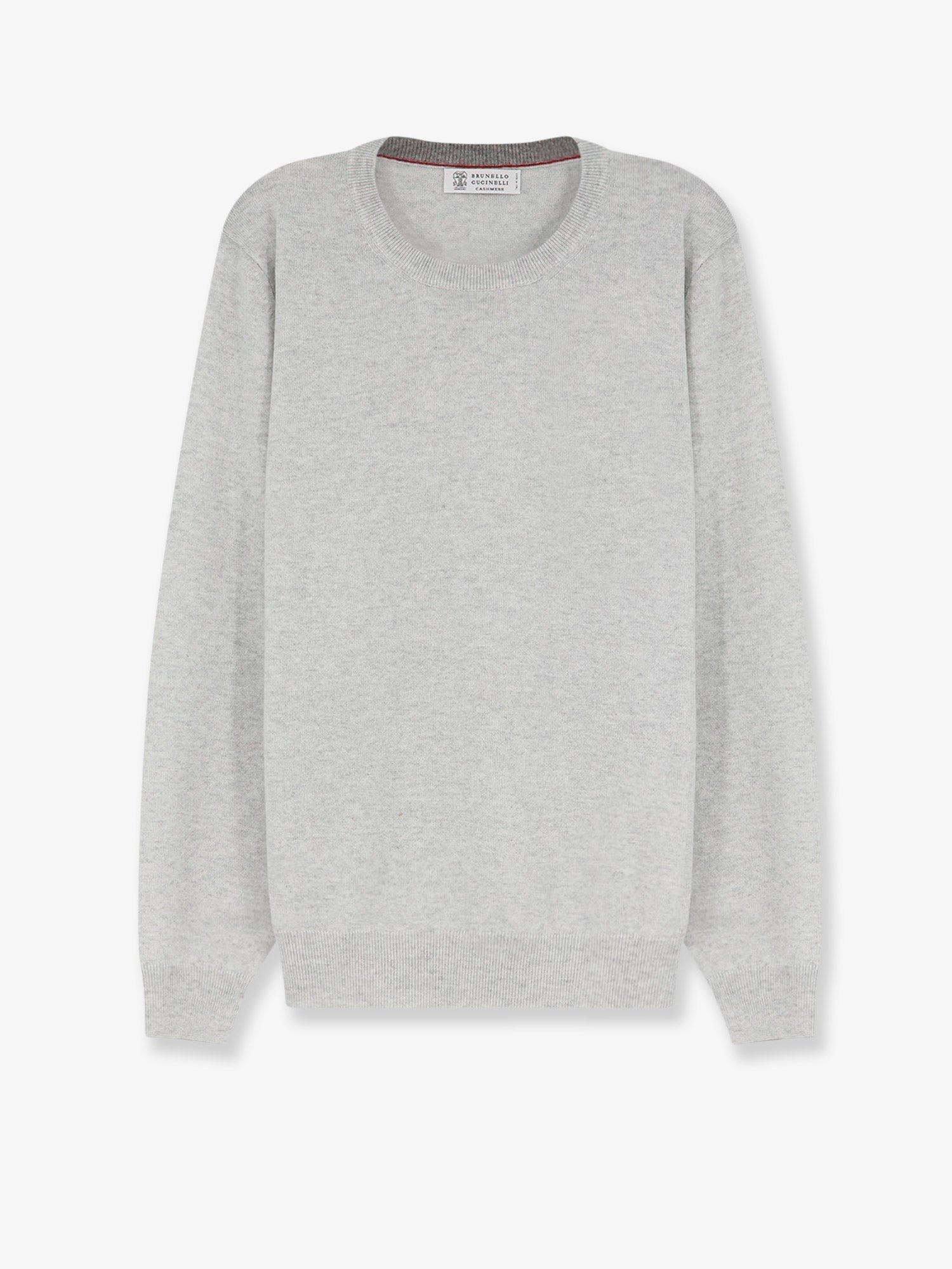 Brunello Cucinelli - Man - Grey - Knit Sweater