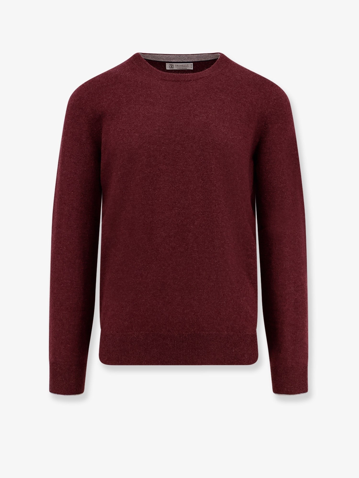 Brunello Cucinelli - Man - Red - Knit Sweater