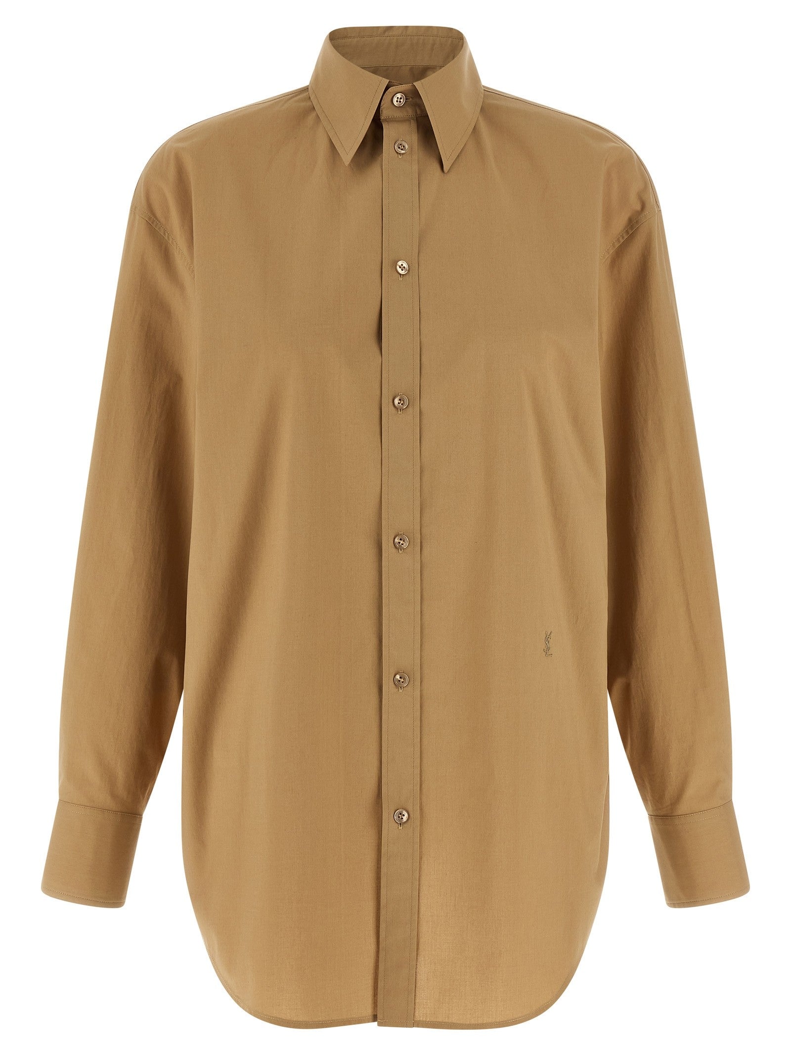 Saint Laurent - nan - Brown - Shirt