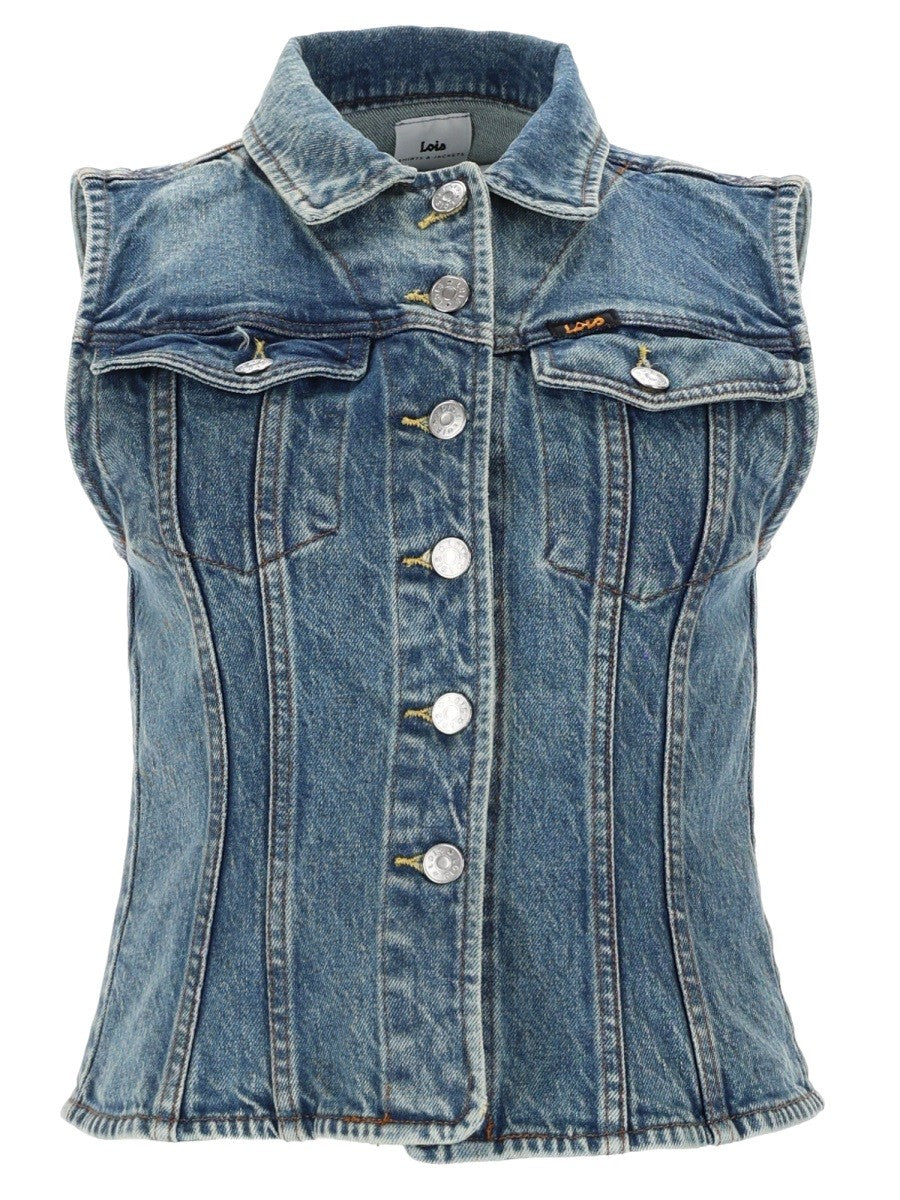 LOIS - Woman - Blue - Vest