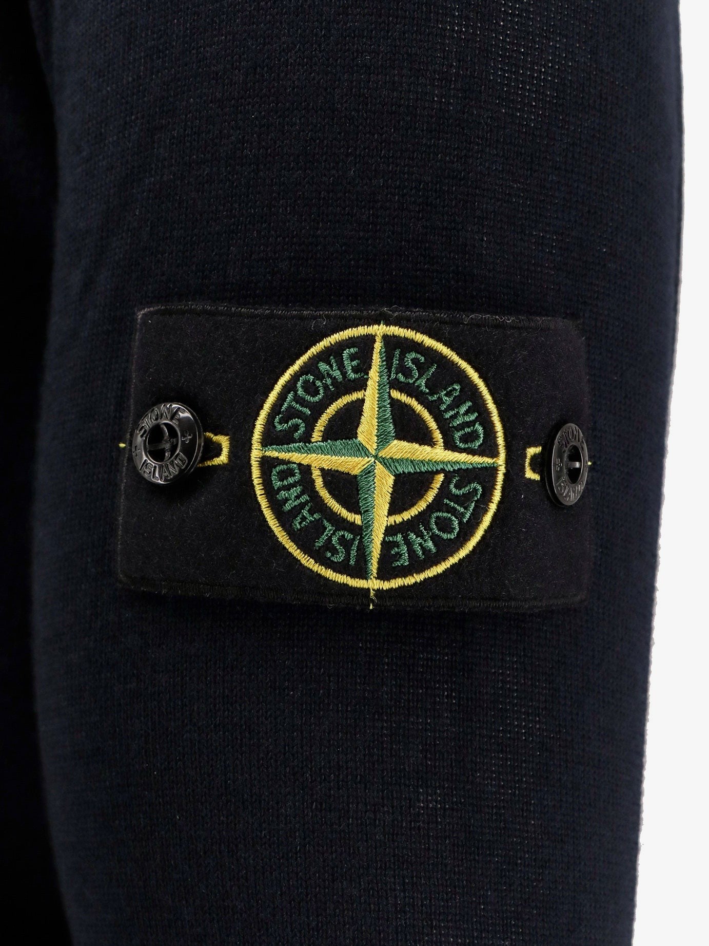 Stone Island - Man - Blue - Knit Sweater