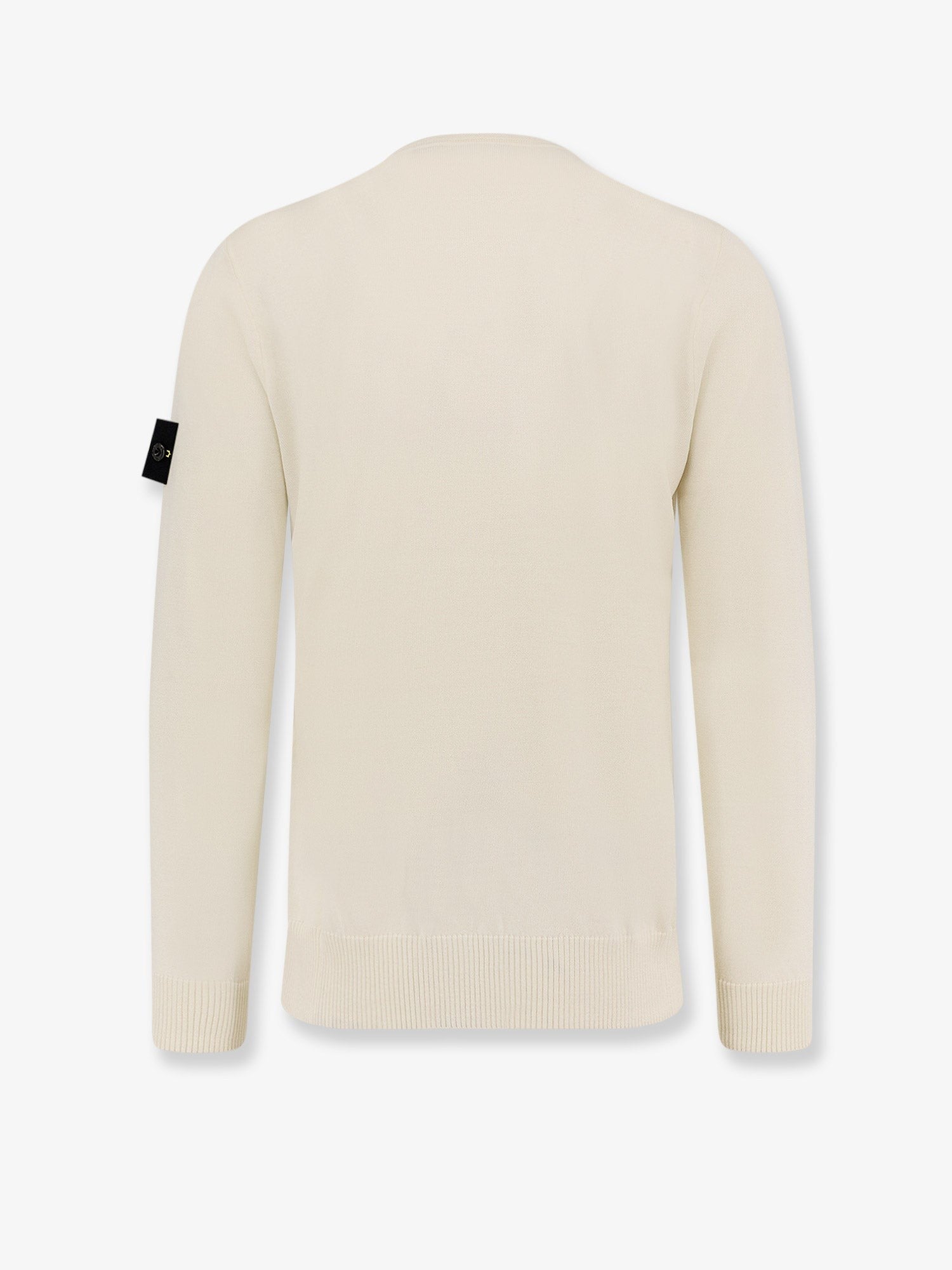 Stone Island - Man - White - Knit Sweater