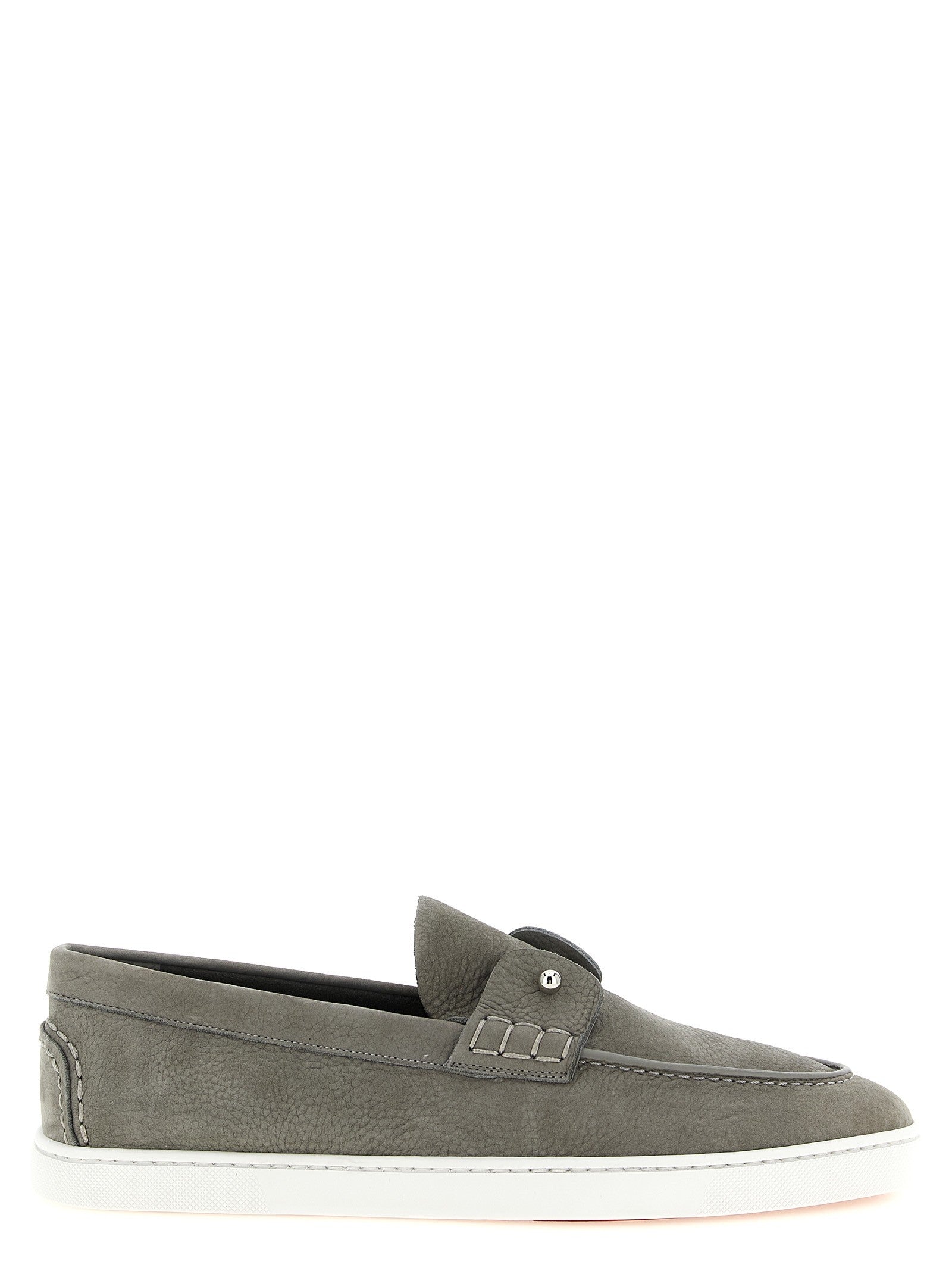 CHRISTIAN LOUBOUTIN - nan - Grey - Loafer