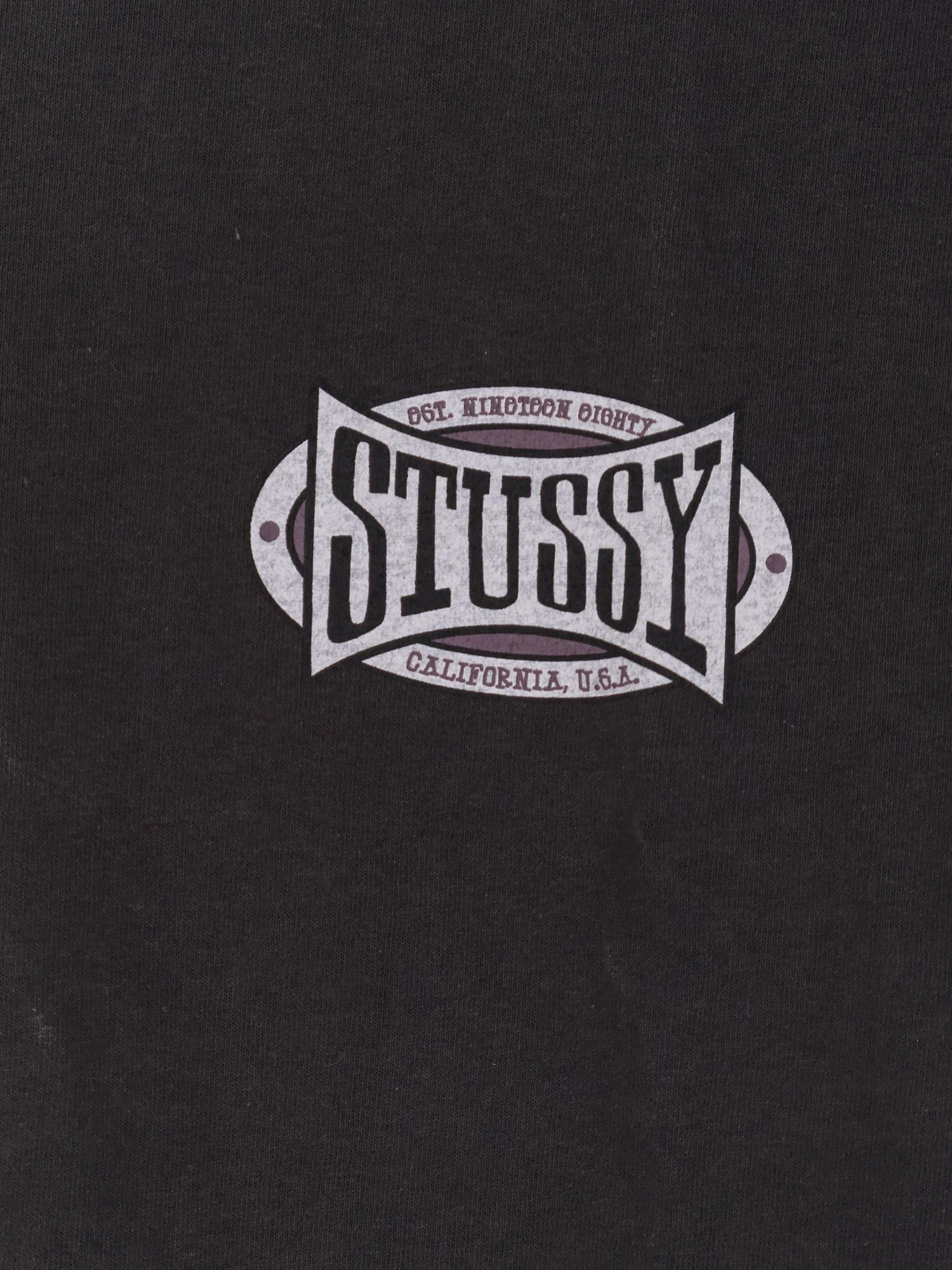 STUSSY - Man - Black - T-shirt