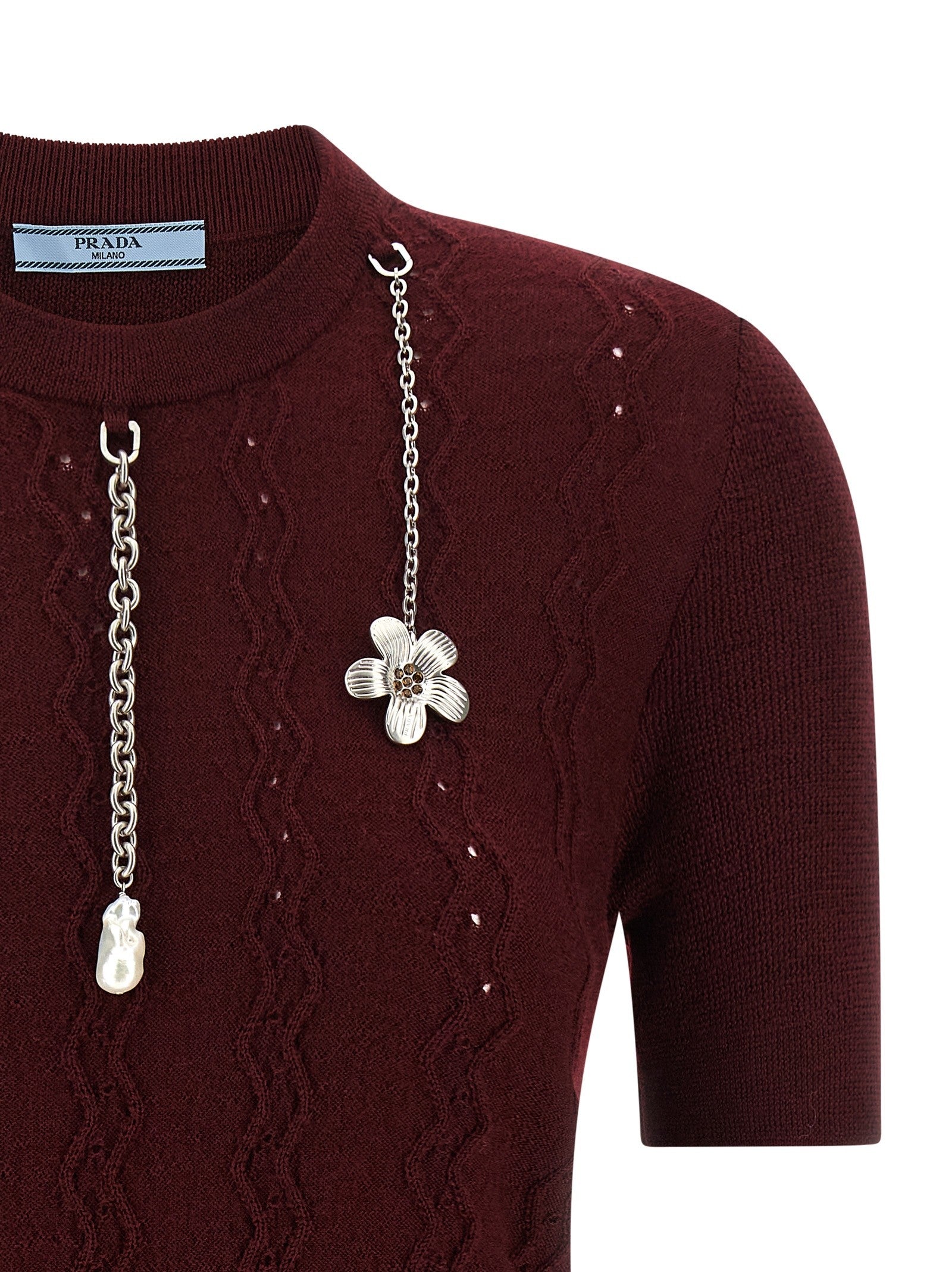 PRADA - nan - Red - Sweater