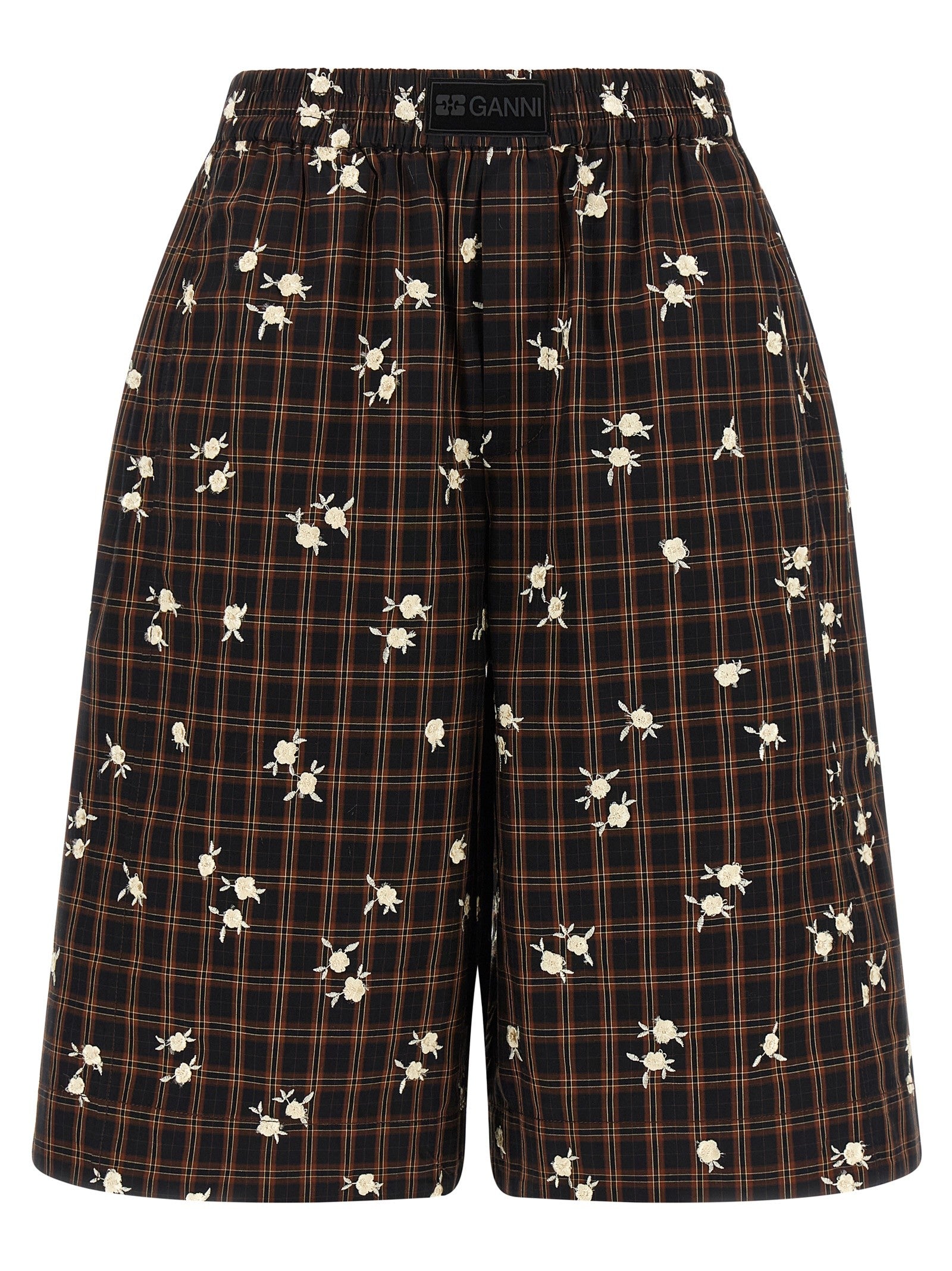 GANNI - nan - Brown - Shorts