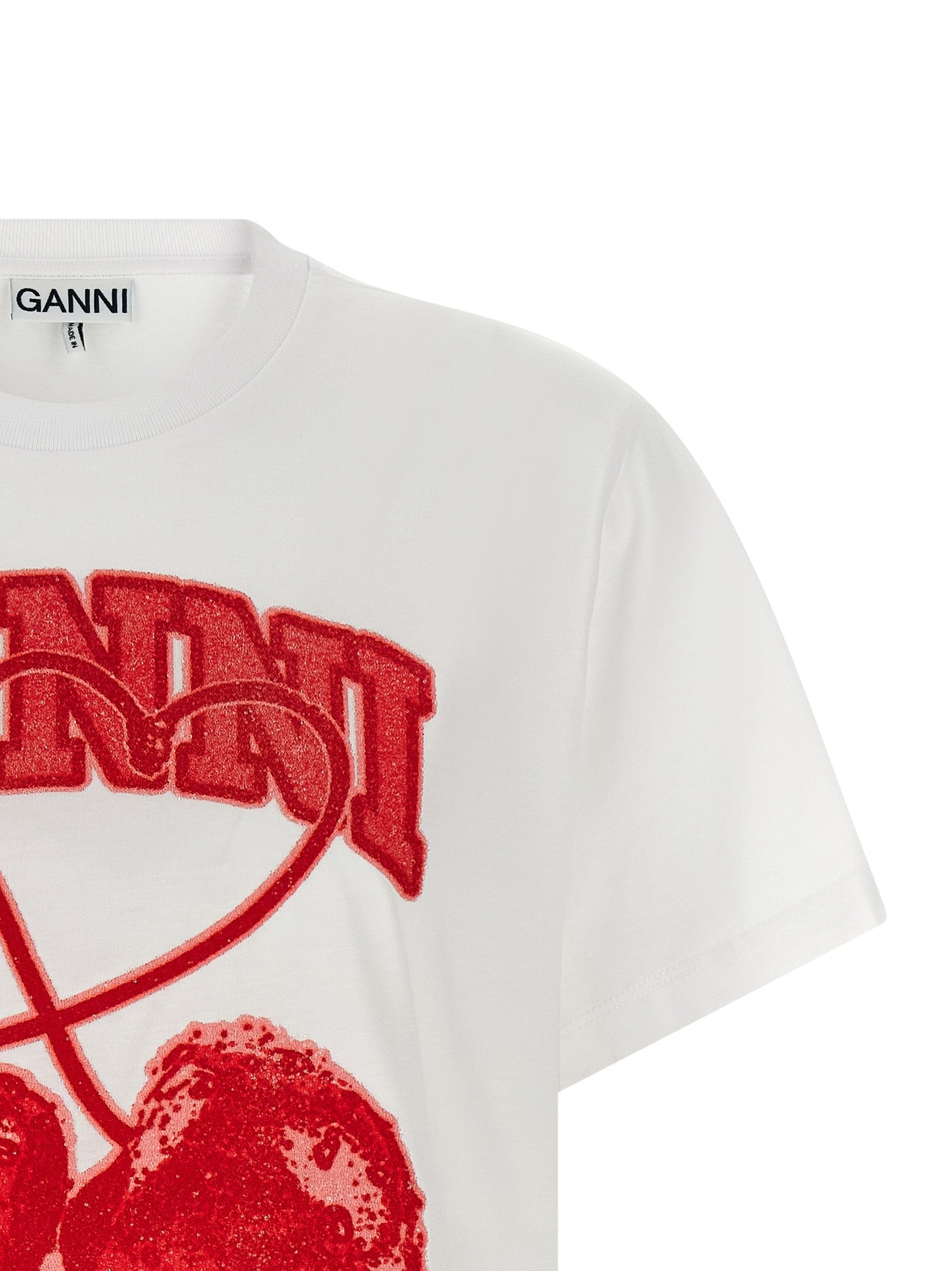 GANNI - nan - Red - T-shirt