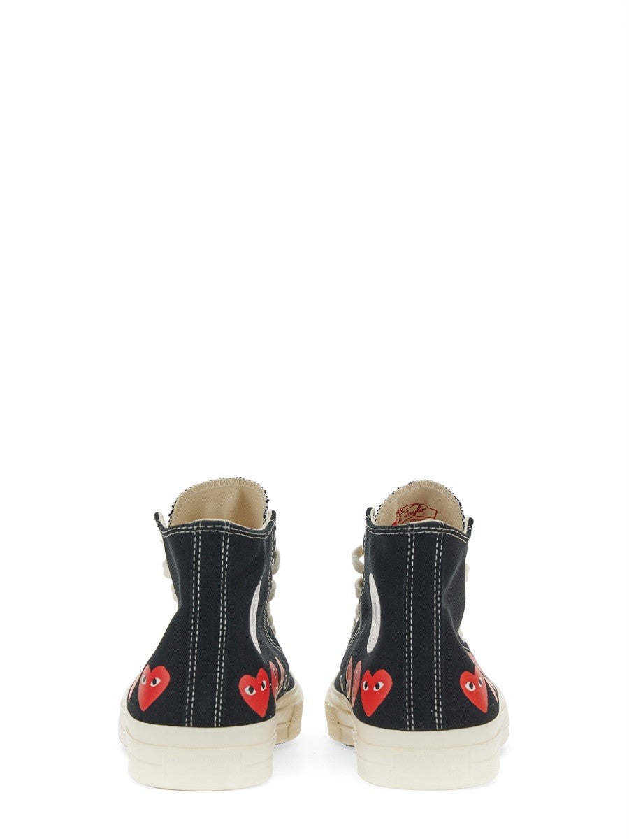 COMME DES GARCONS PLAY CONVERSE - Unisex - Black - Sneaker