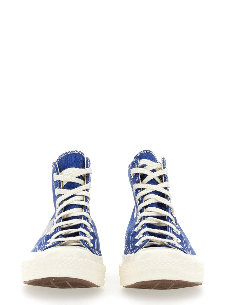 COMME DES GARCONS PLAY CONVERSE - Man - Blue - Sneaker
