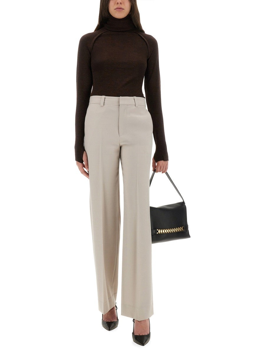 Victoria Beckham - Woman - Beige - Pants