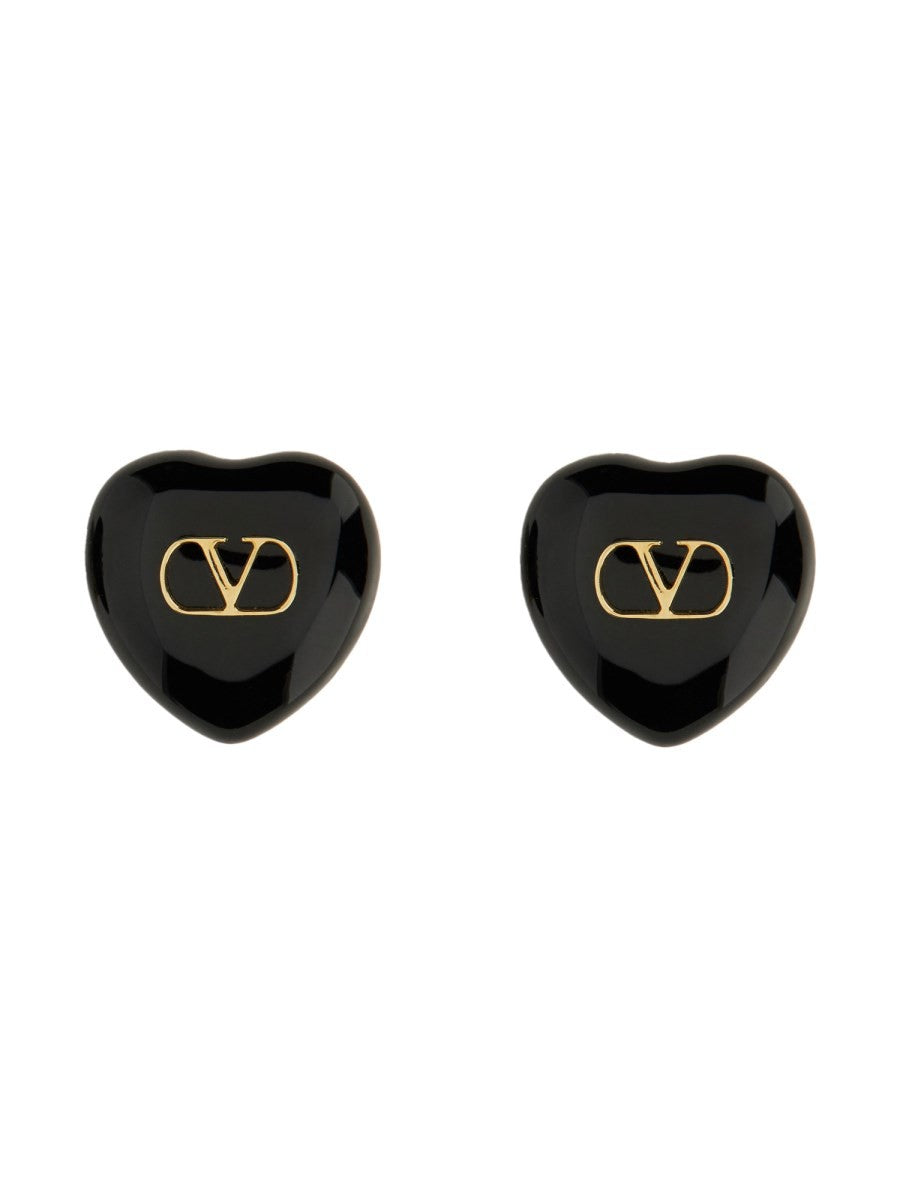 Valentino Garavani - Woman - Black - Earring