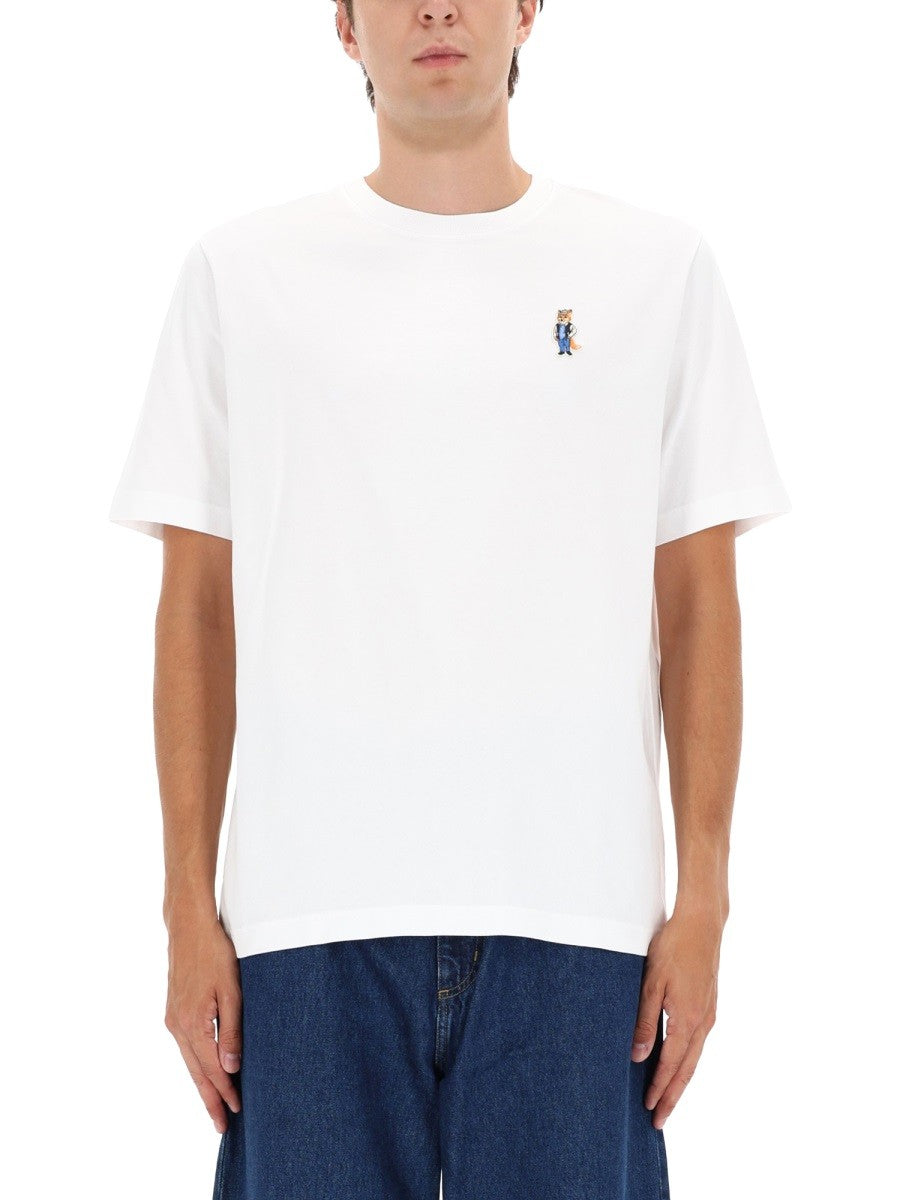Maison Kitsune - Man - White - T-shirt