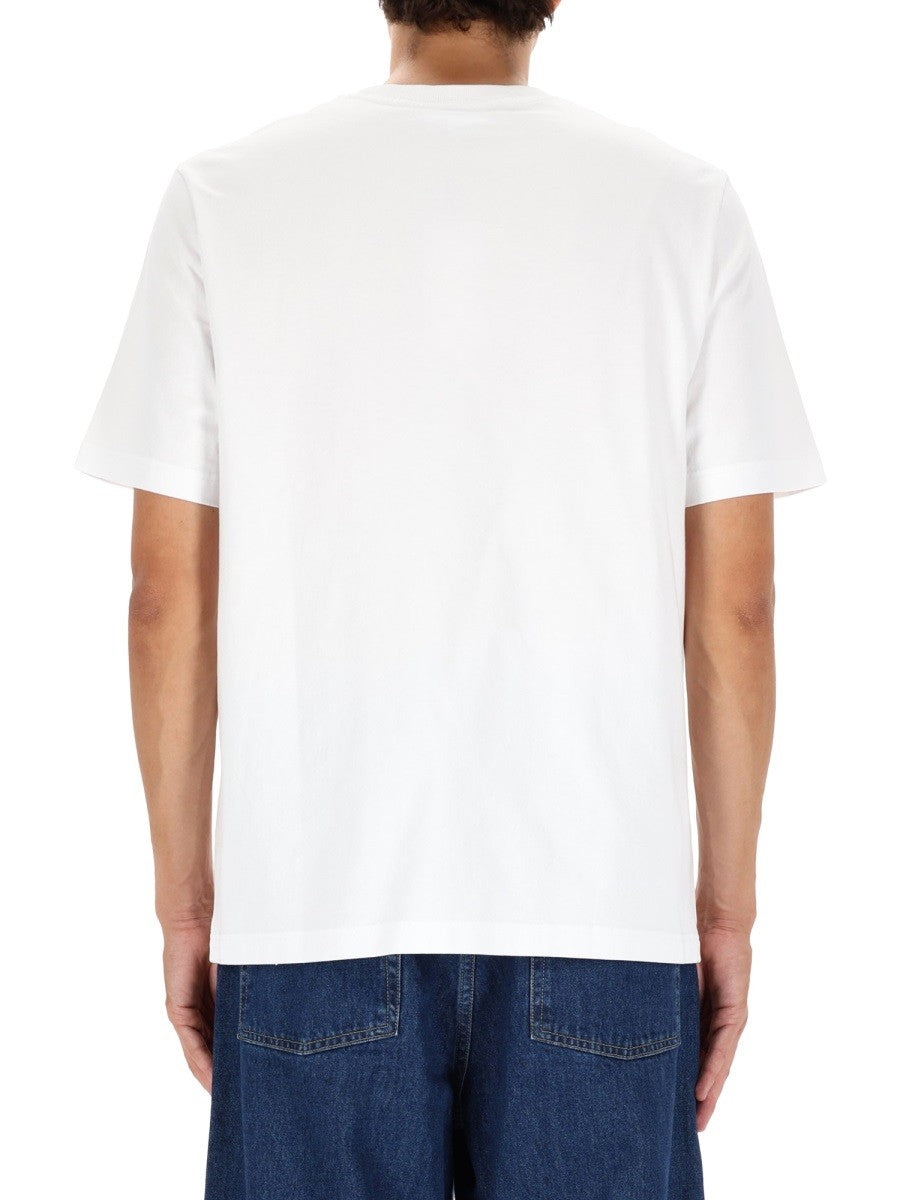 Maison Kitsune - Man - White - T-shirt