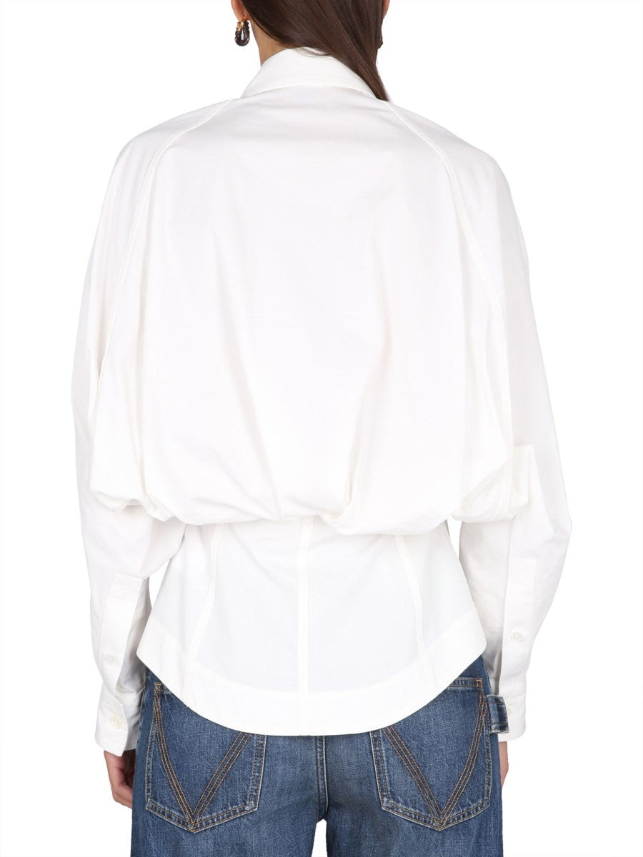 Bottega Veneta - Woman - Beige - Shirt