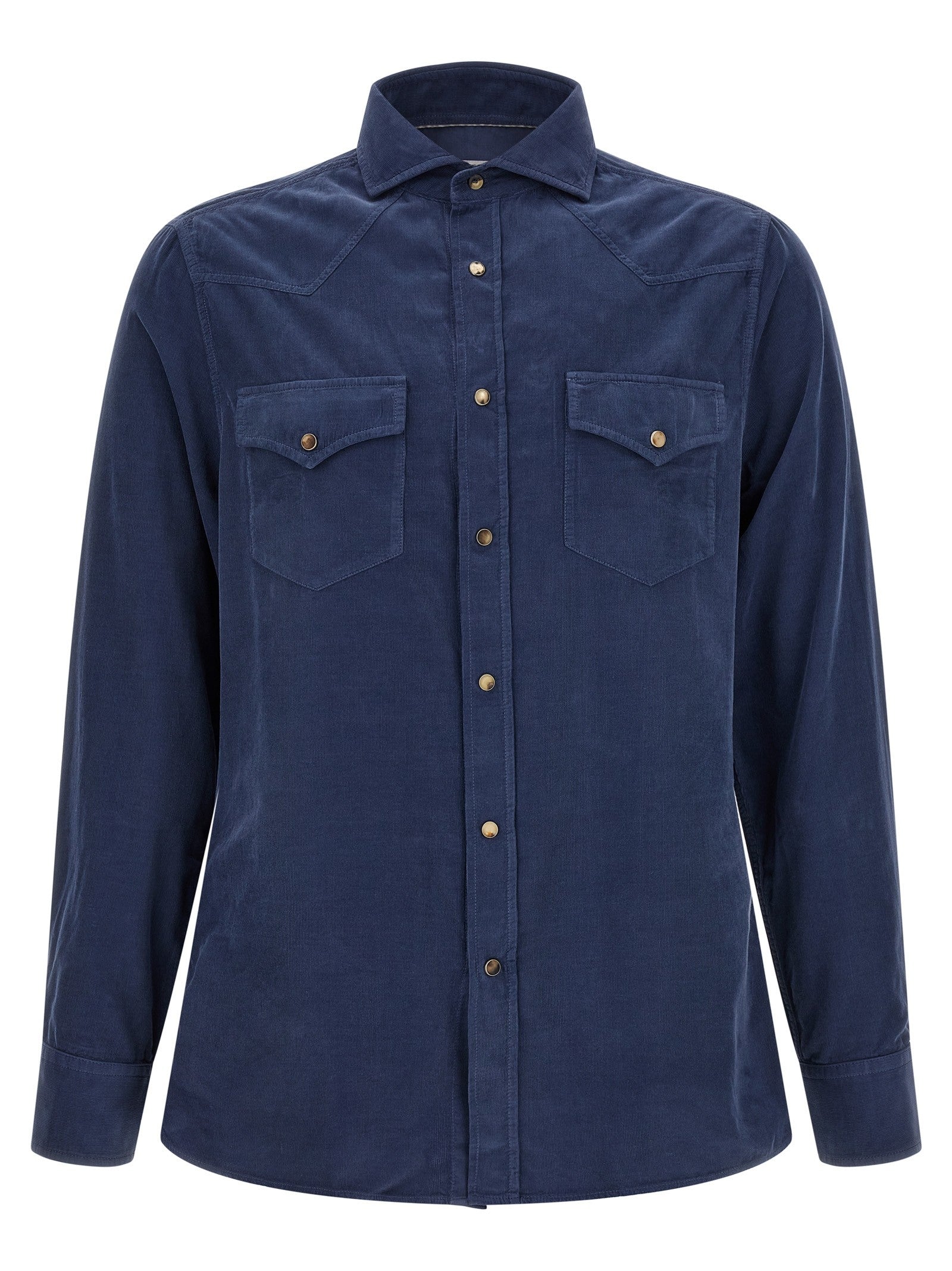 Brunello Cucinelli - nan - Blue - Shirt