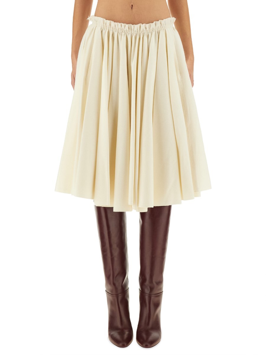 AMI PARIS - Woman - Beige - Skirt