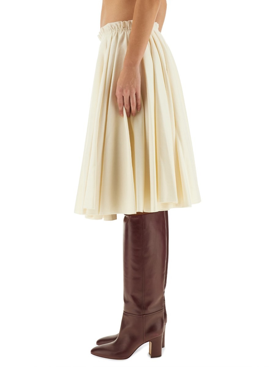 AMI PARIS - Woman - Beige - Skirt
