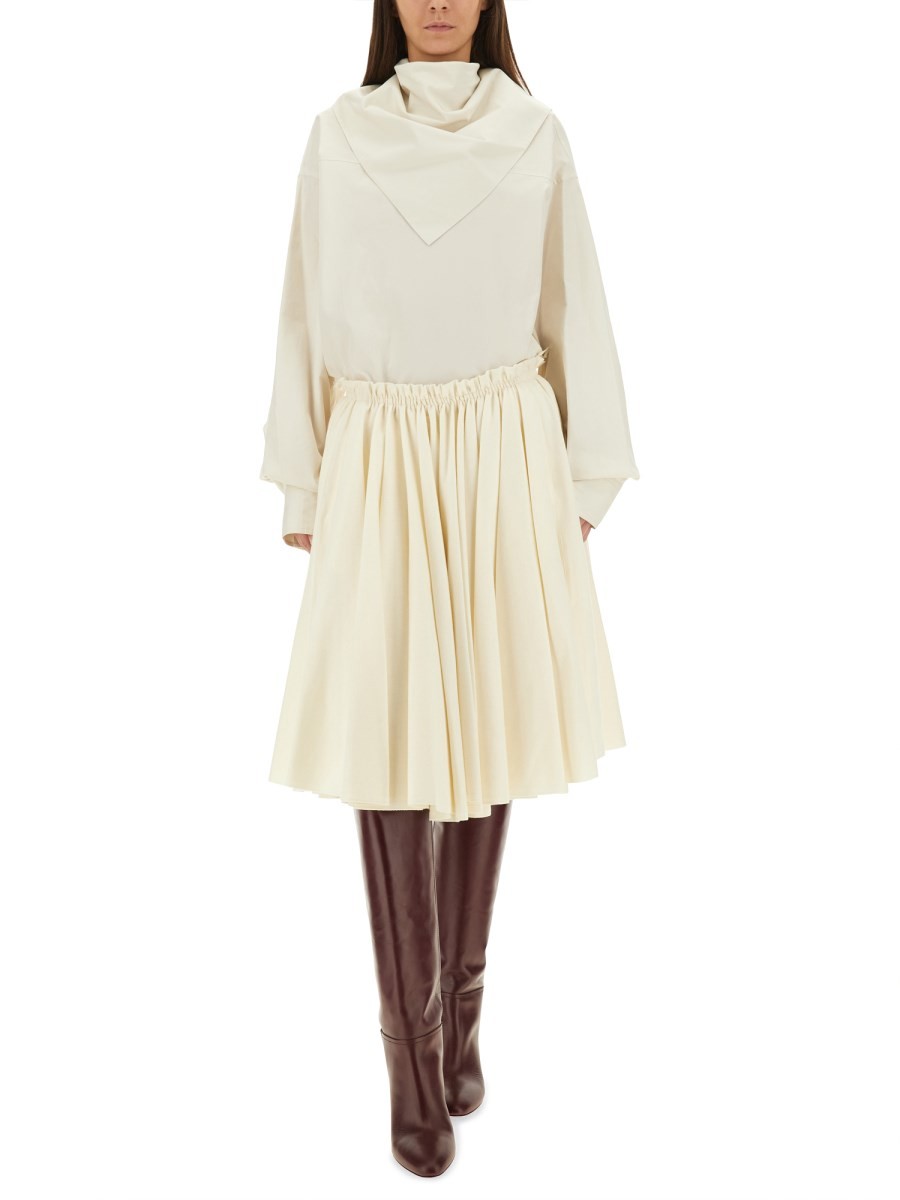 AMI PARIS - Woman - Beige - Skirt