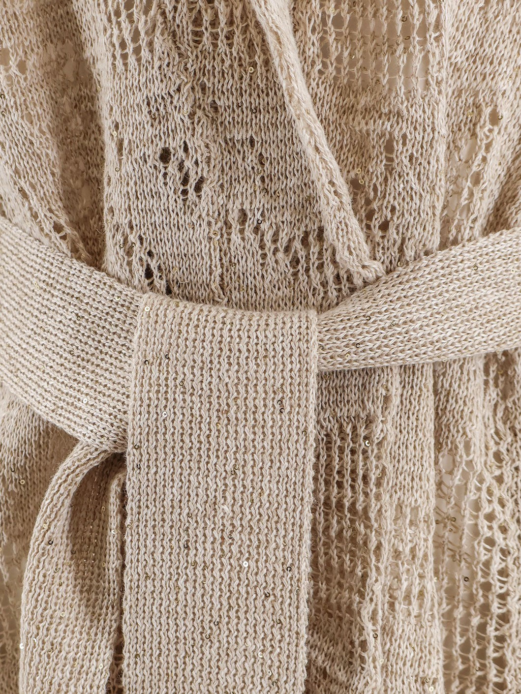 Brunello Cucinelli - Woman - Beige - Cardigan