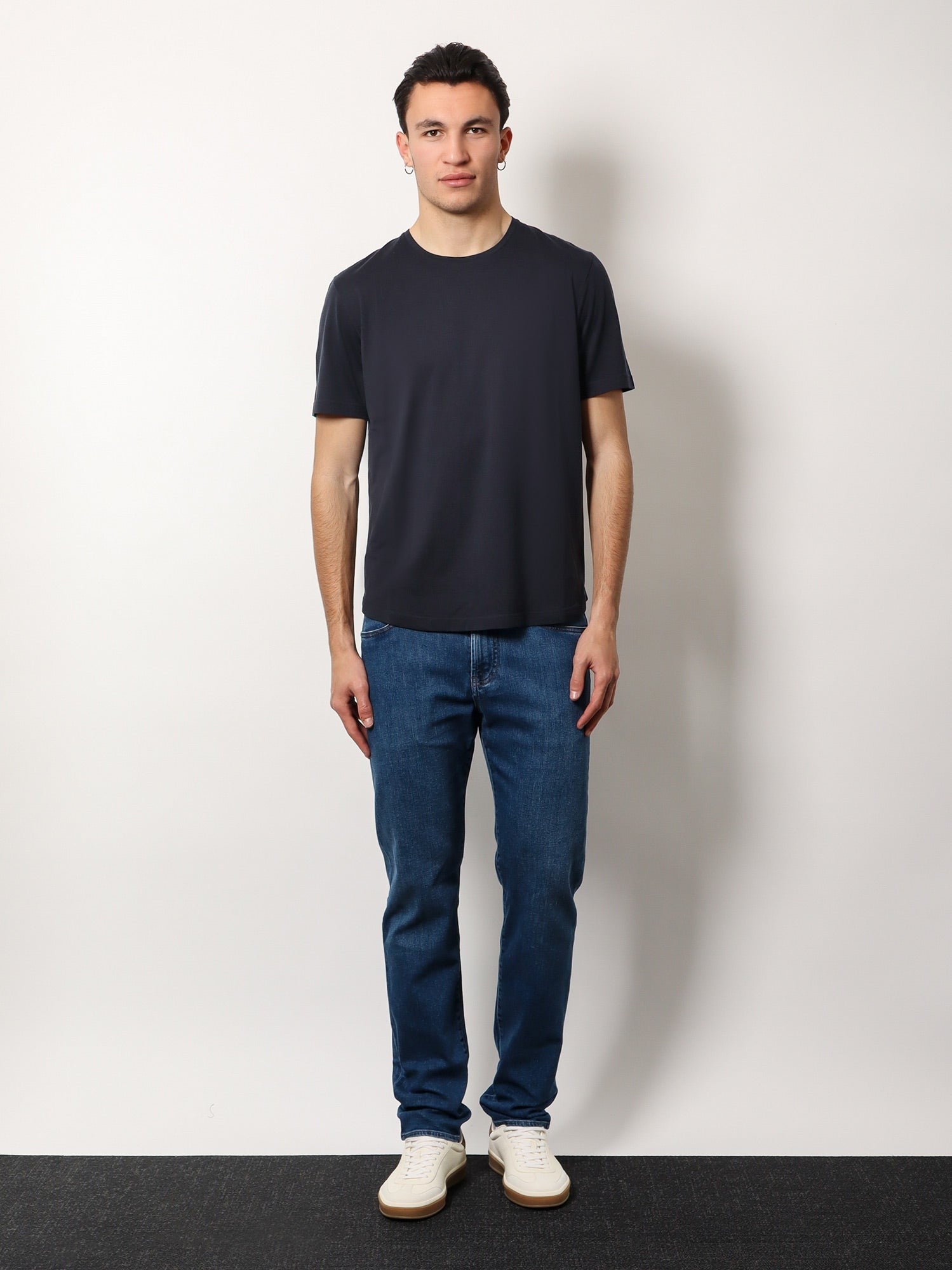LORO PIANA - Man - Blue - T-shirt