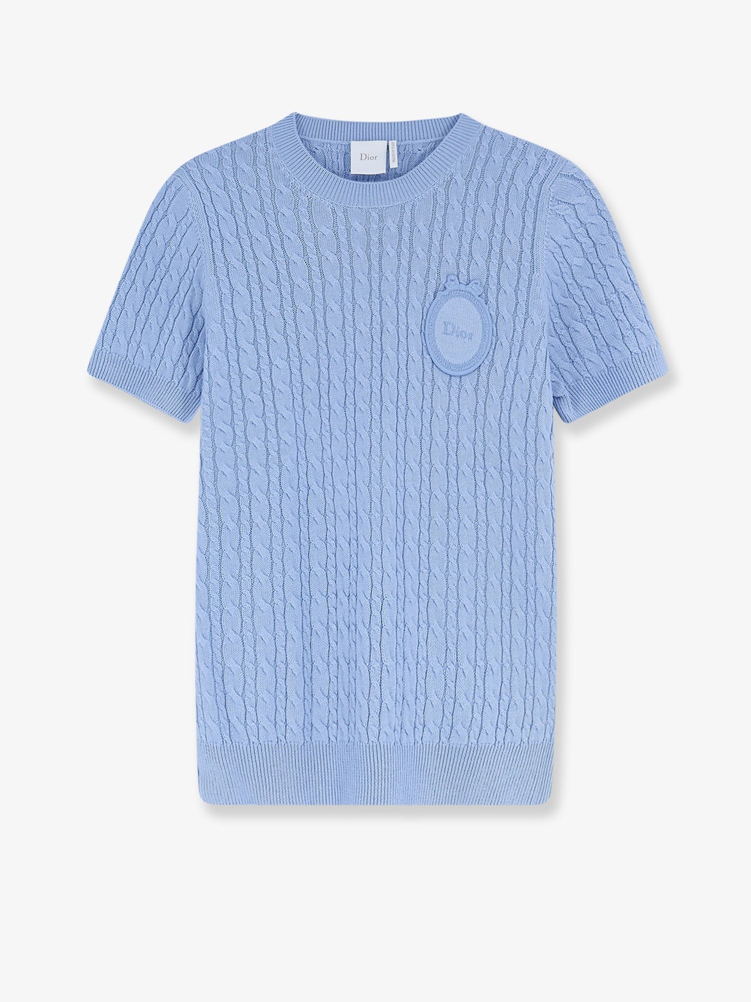 Dior - Woman - Blue - Knit Sweater