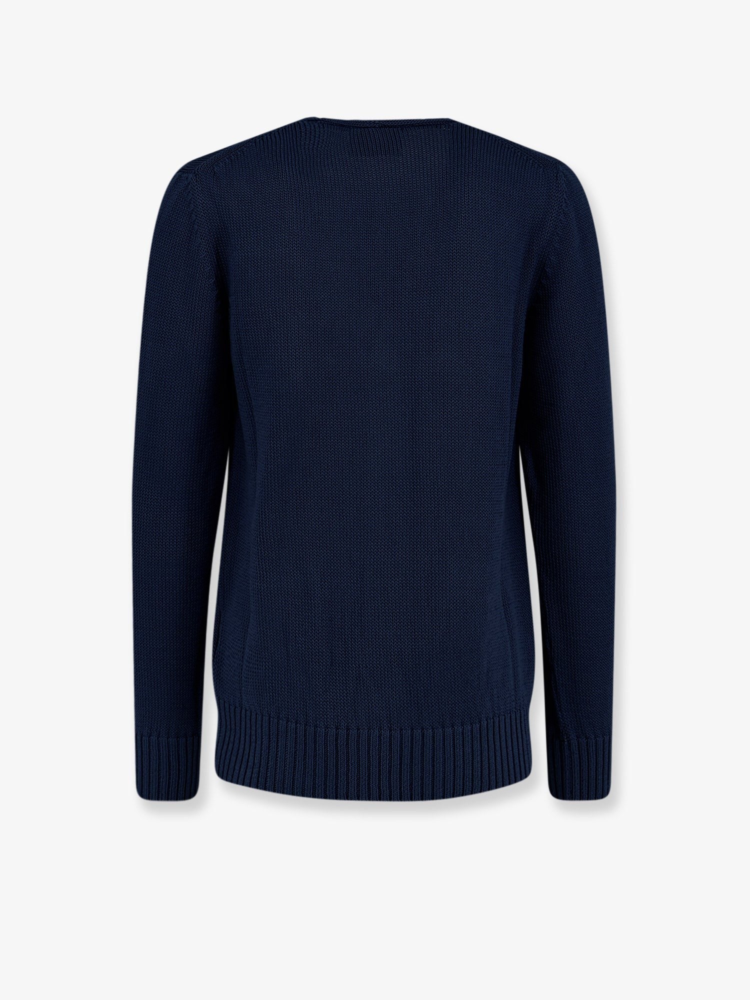 ALPHA-STUDIO - Man - Blue - Knit Sweater