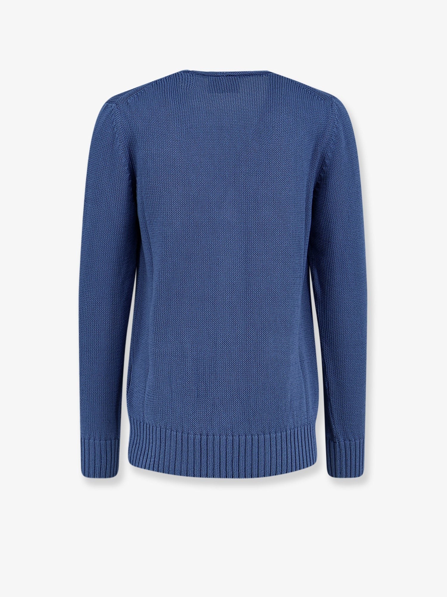 ALPHA-STUDIO - Man - Blue - Knit Sweater