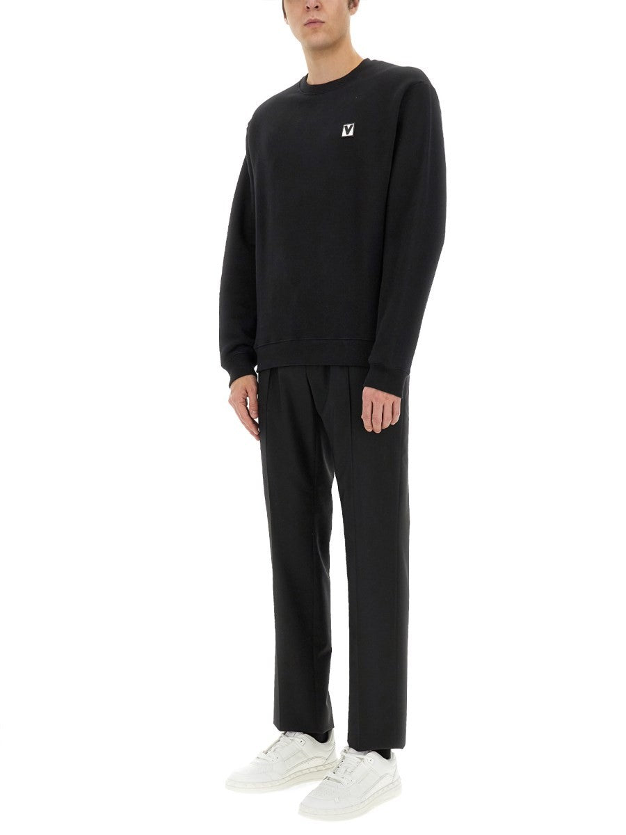 Valentino - Man - Black - Sweatshirt