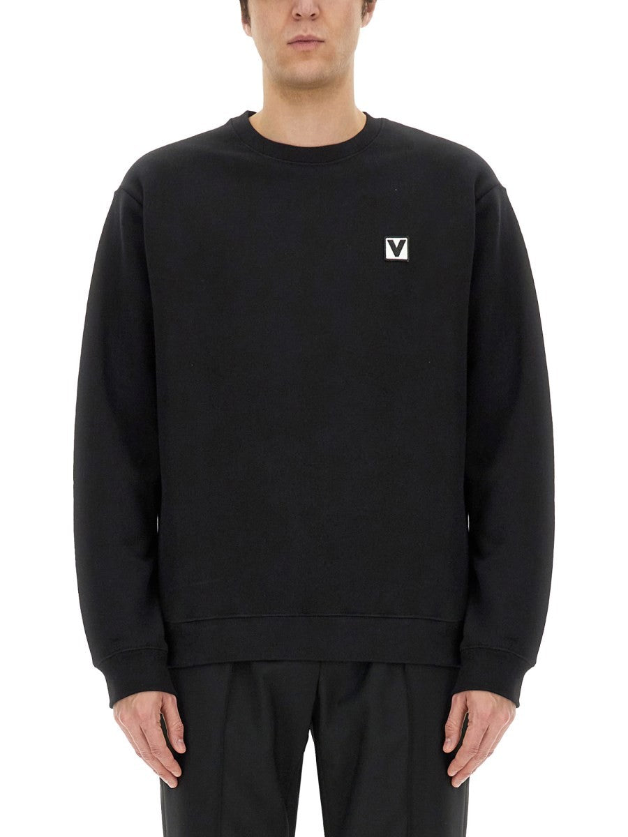 Valentino - Man - Black - Sweatshirt