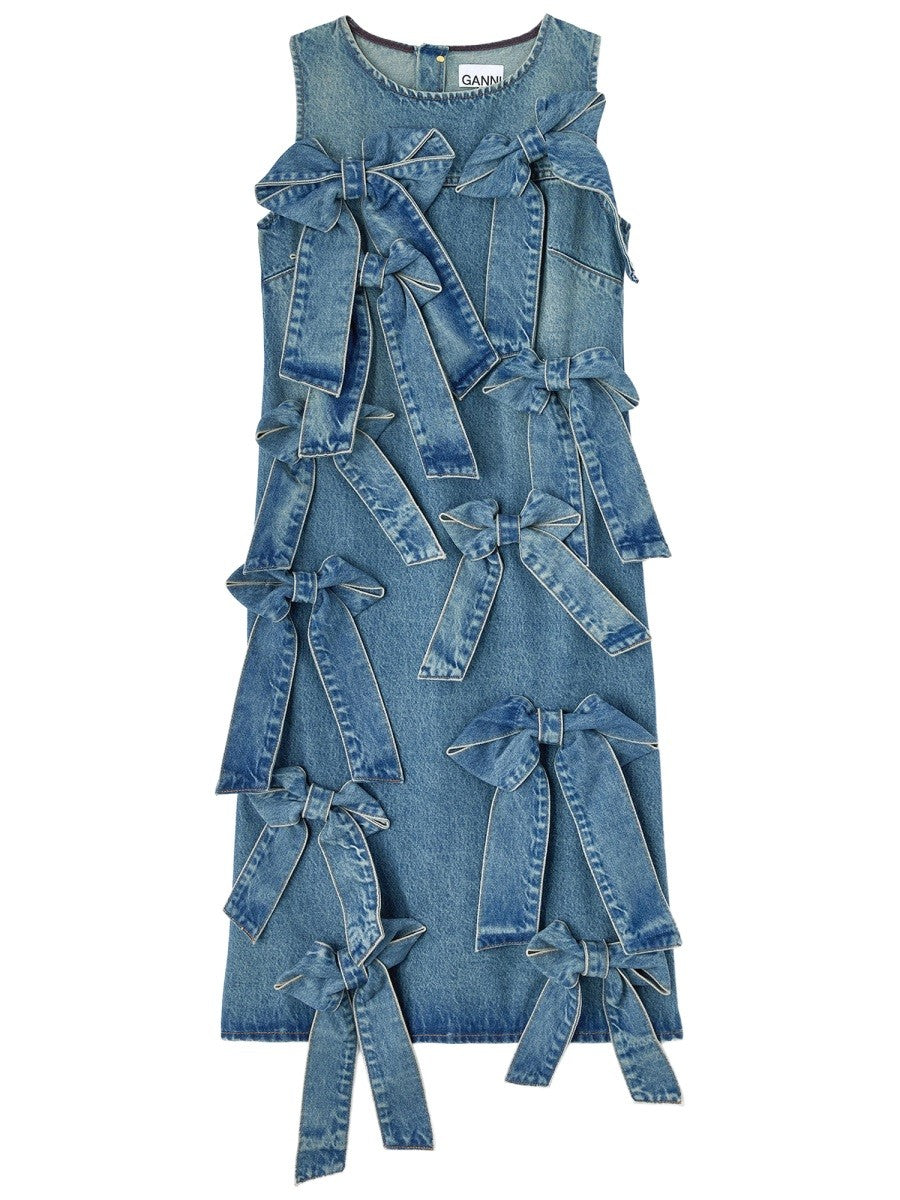 GANNI - Woman - Blue - Dress