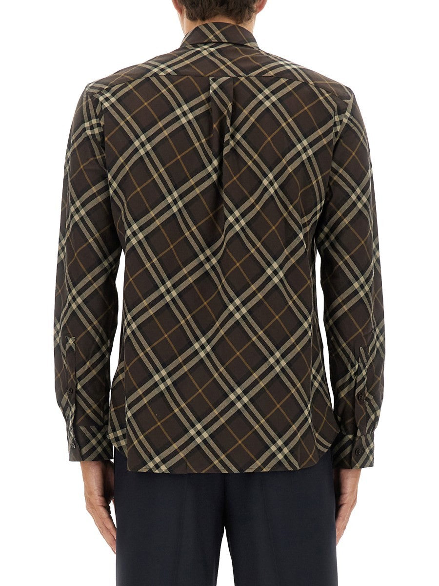 Burberry - Man - Brown - Shirt