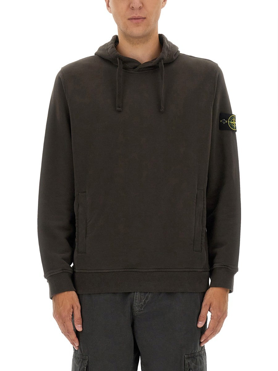 Stone Island - Man - Grey - Sweatshirt