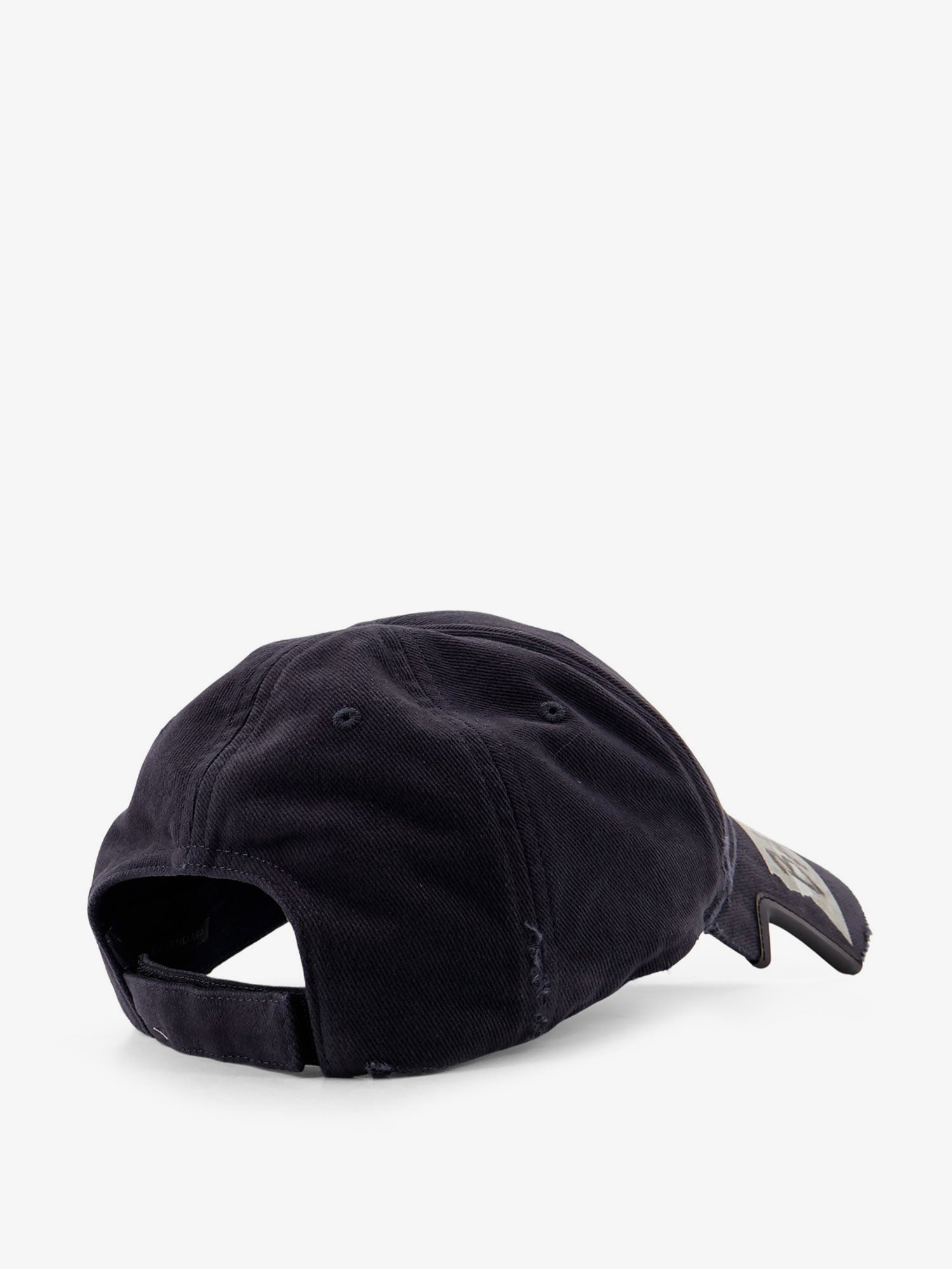 Balenciaga - Man - Faded Washed Black - Hat