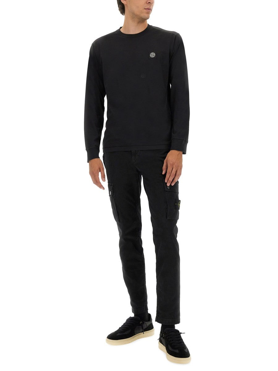 Stone Island - Man - Black - T-shirt