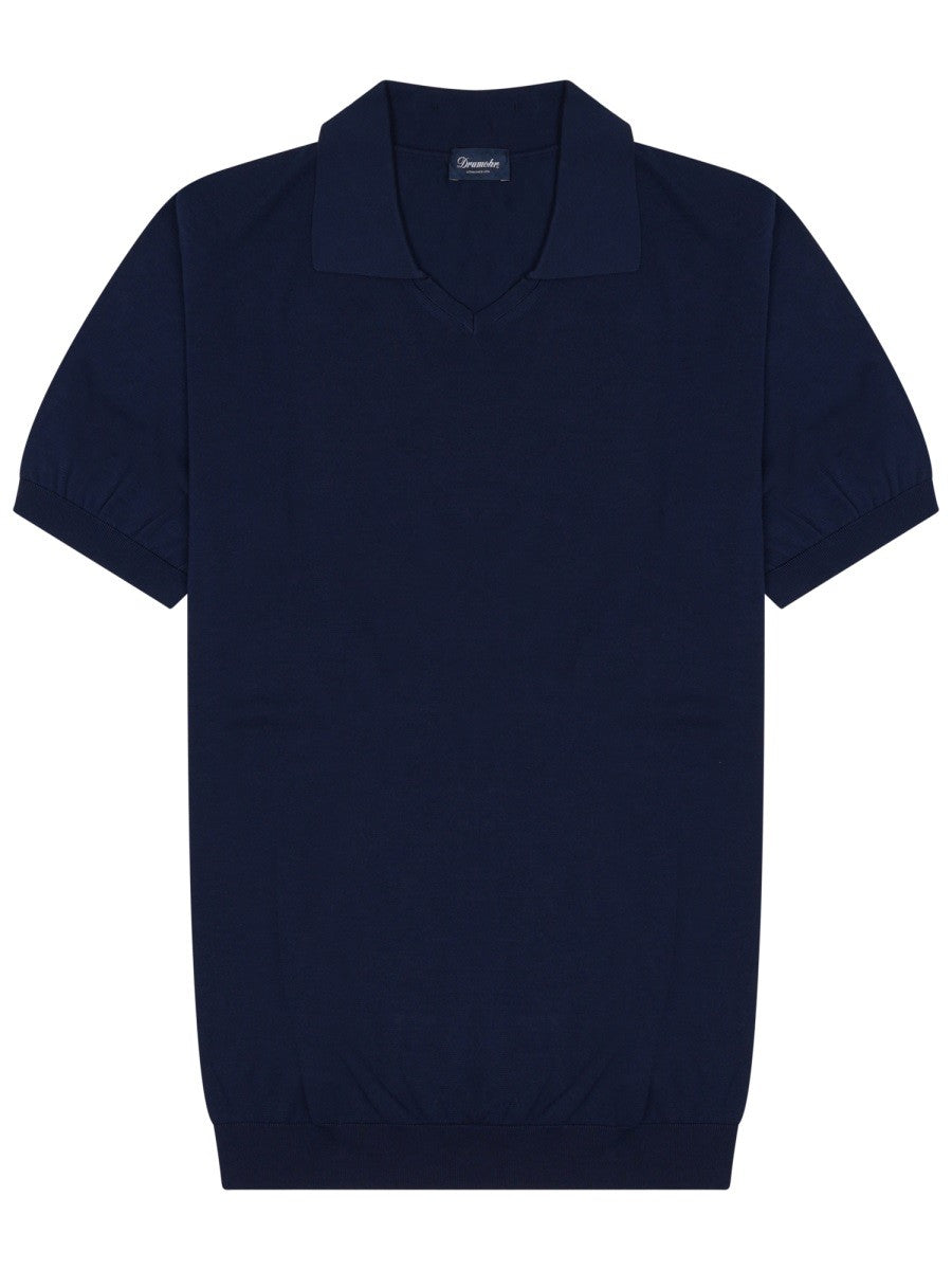 DRUMOHR - Man - Blue - Polo Shirt