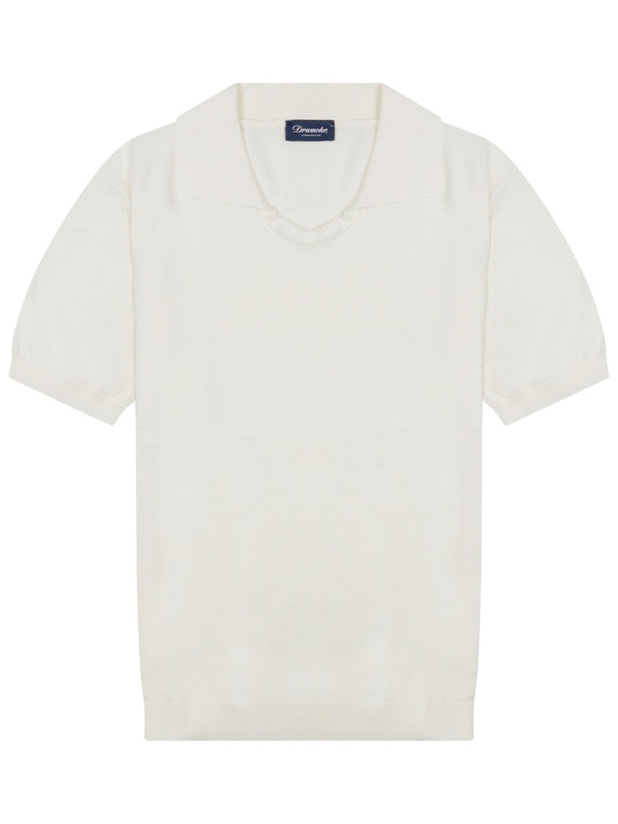DRUMOHR - Man - White - Polo Shirt