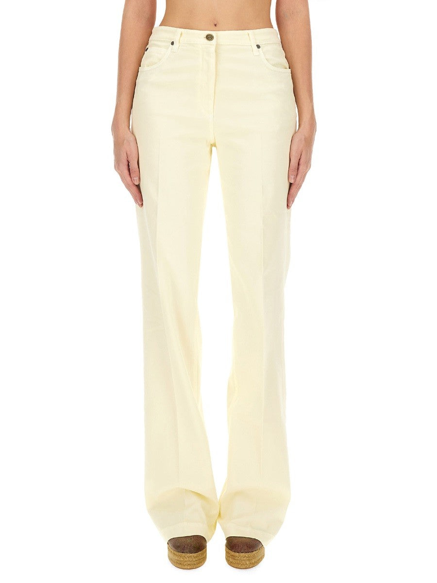 Etro - Woman - Beige - Pants