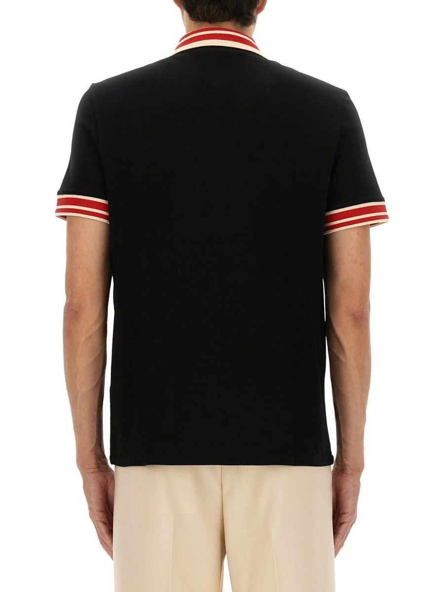 Valentino - Man - Black - Polo Shirts