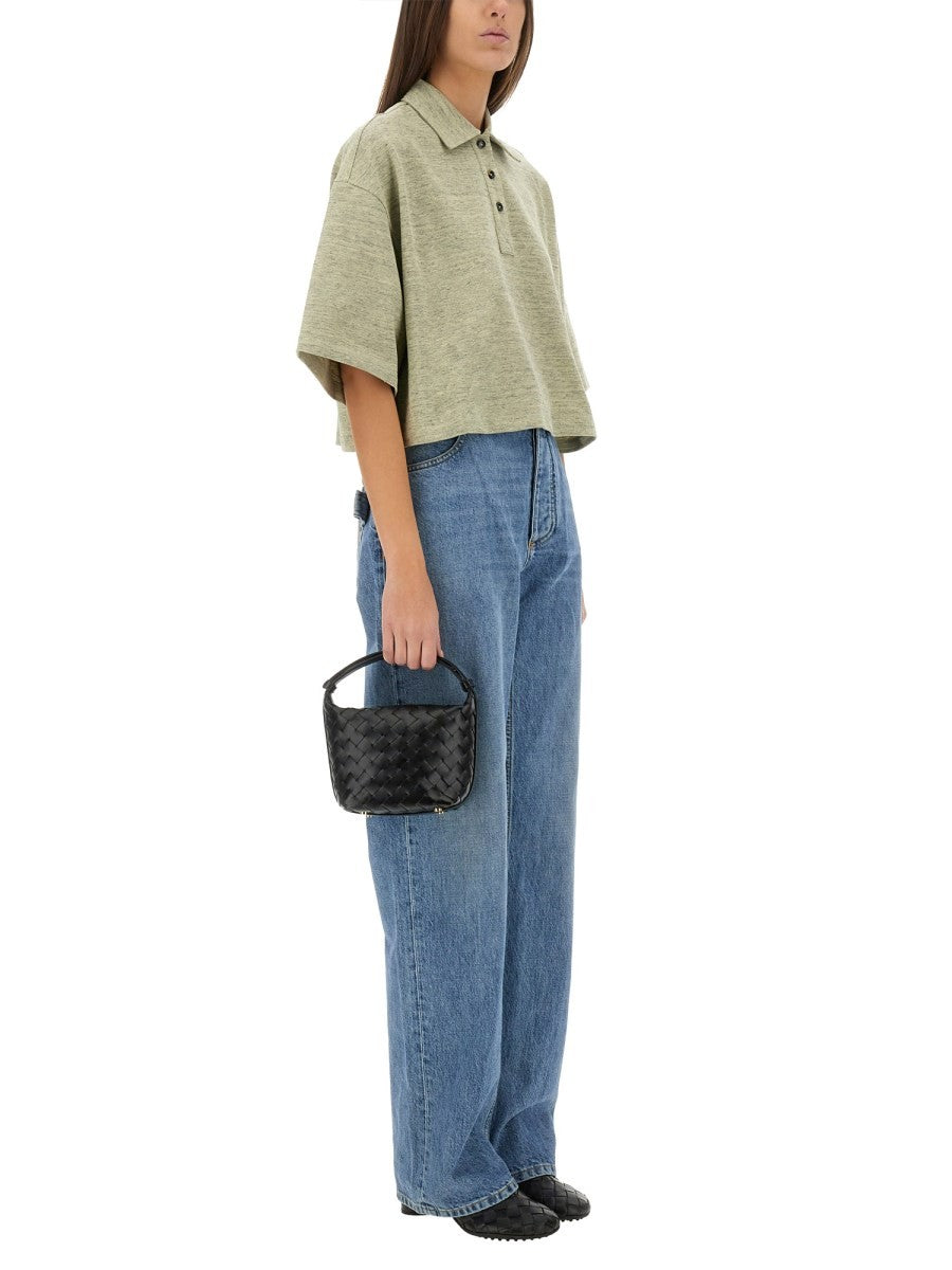 Bottega Veneta - Woman - Beige - POLO SHIRT