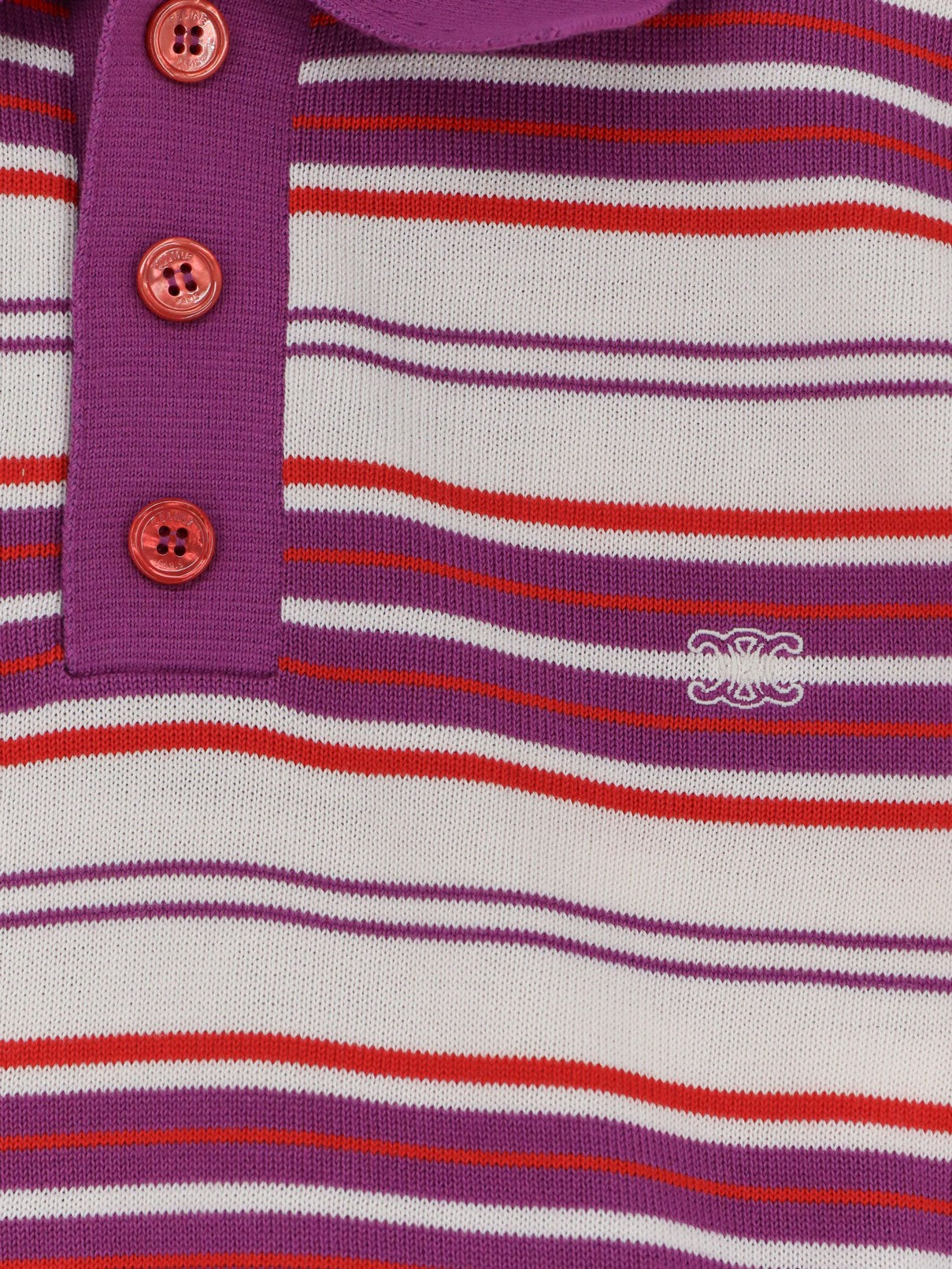 Celine - Woman - Purple - Polo Shirt