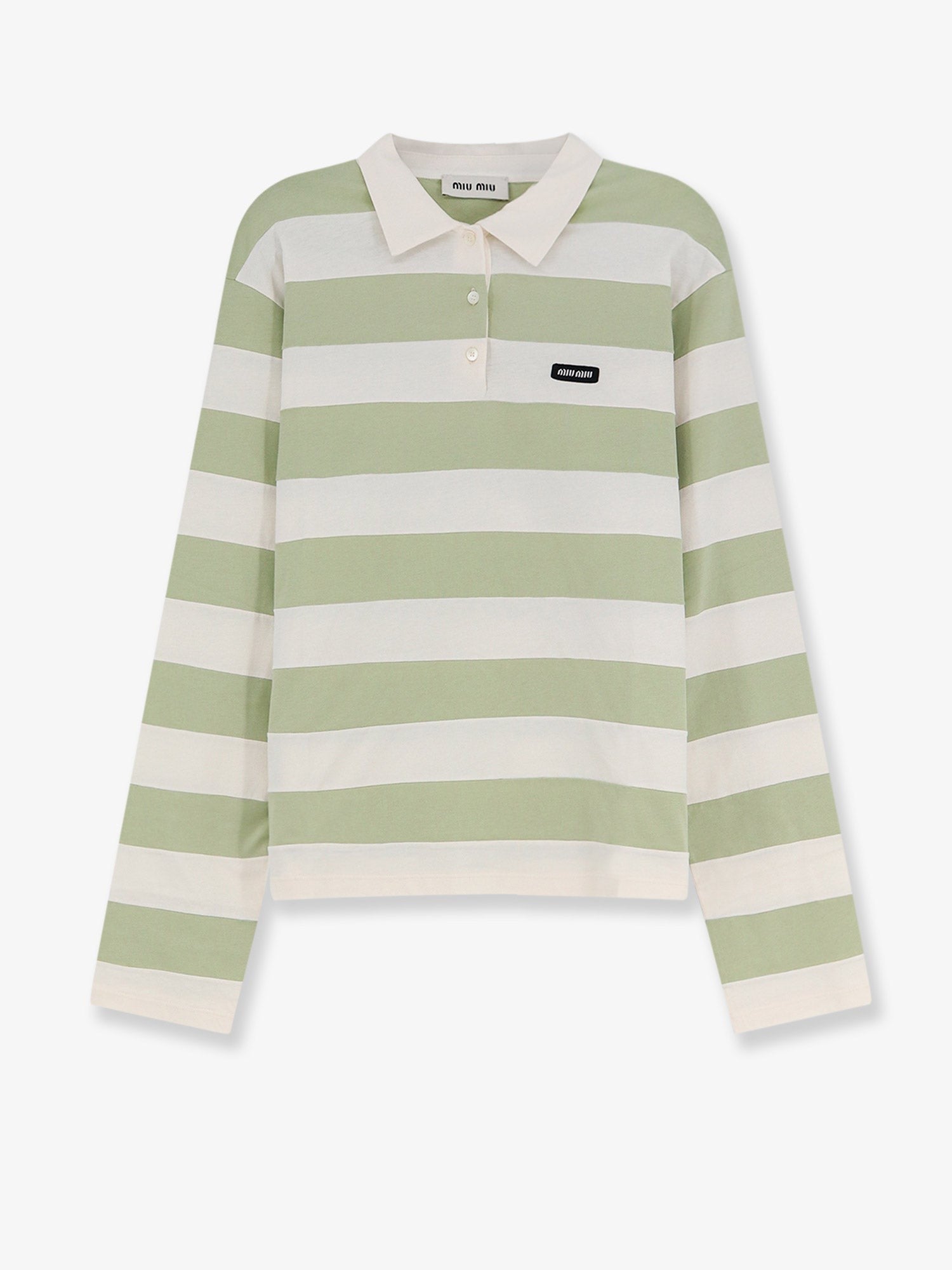 Miu Miu - Woman - Green - Polo Shirt
