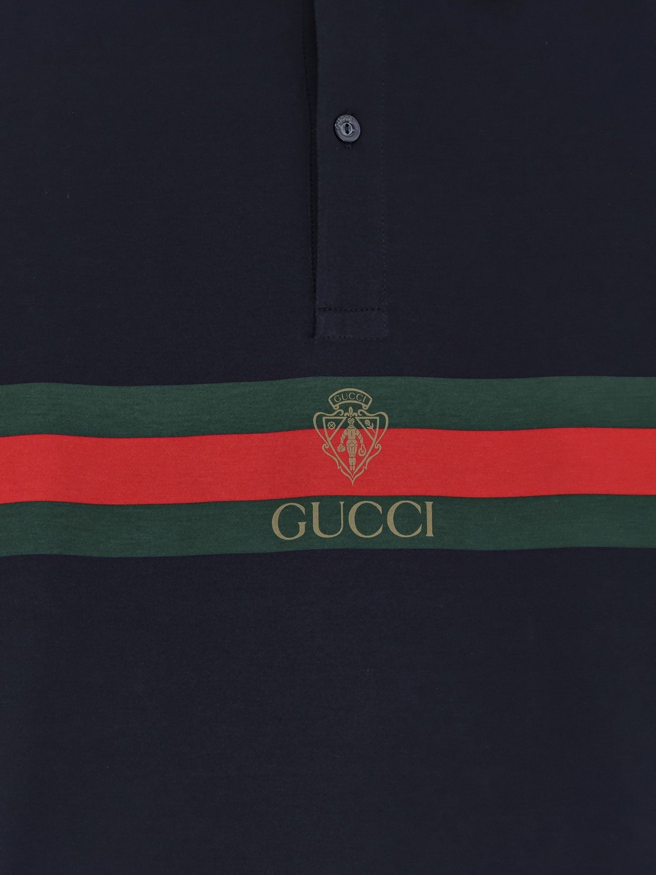Gucci - Man - Blue - Polo Shirt