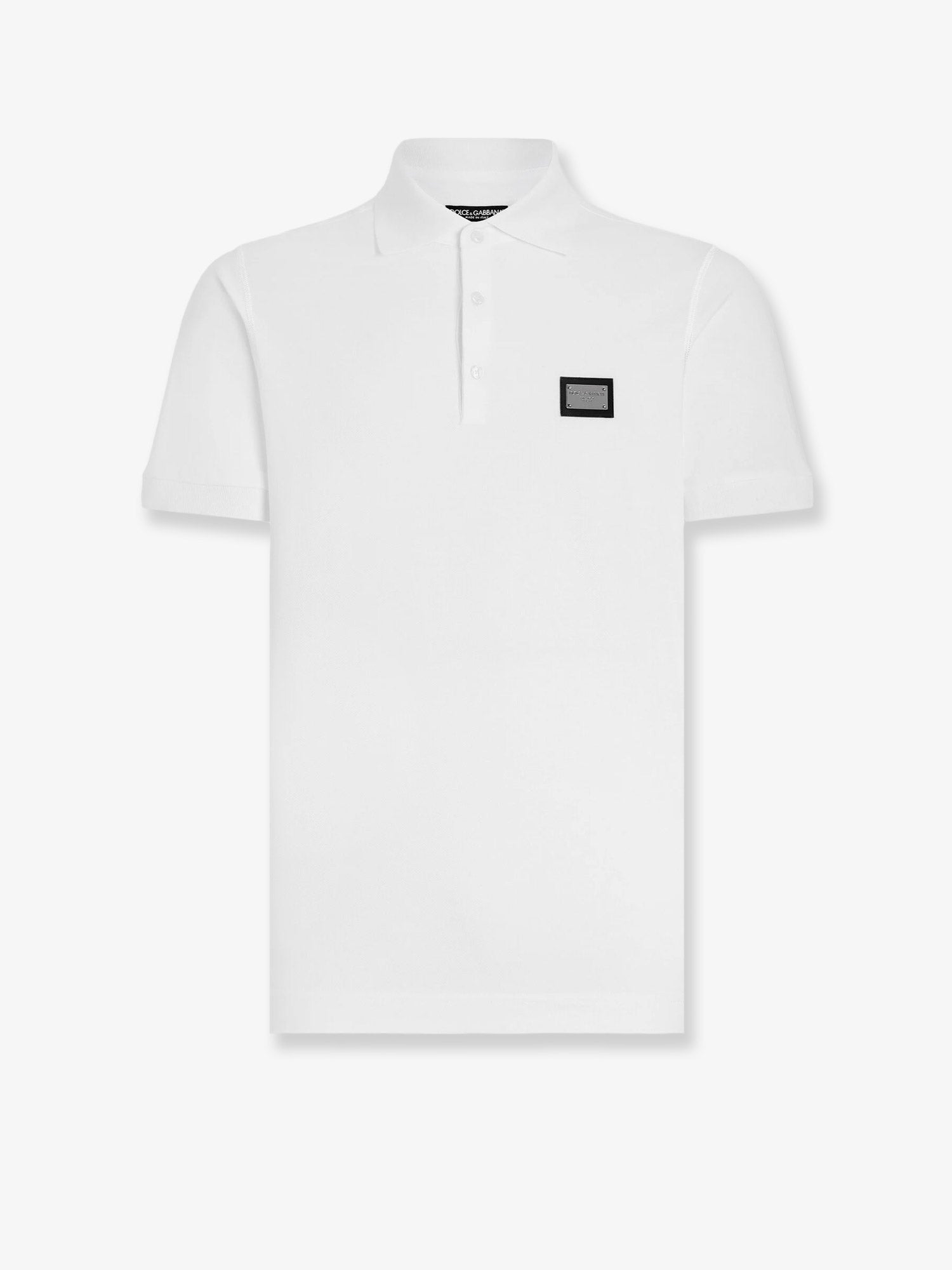 Dolce & Gabbana - Man - White - Polo Shirt