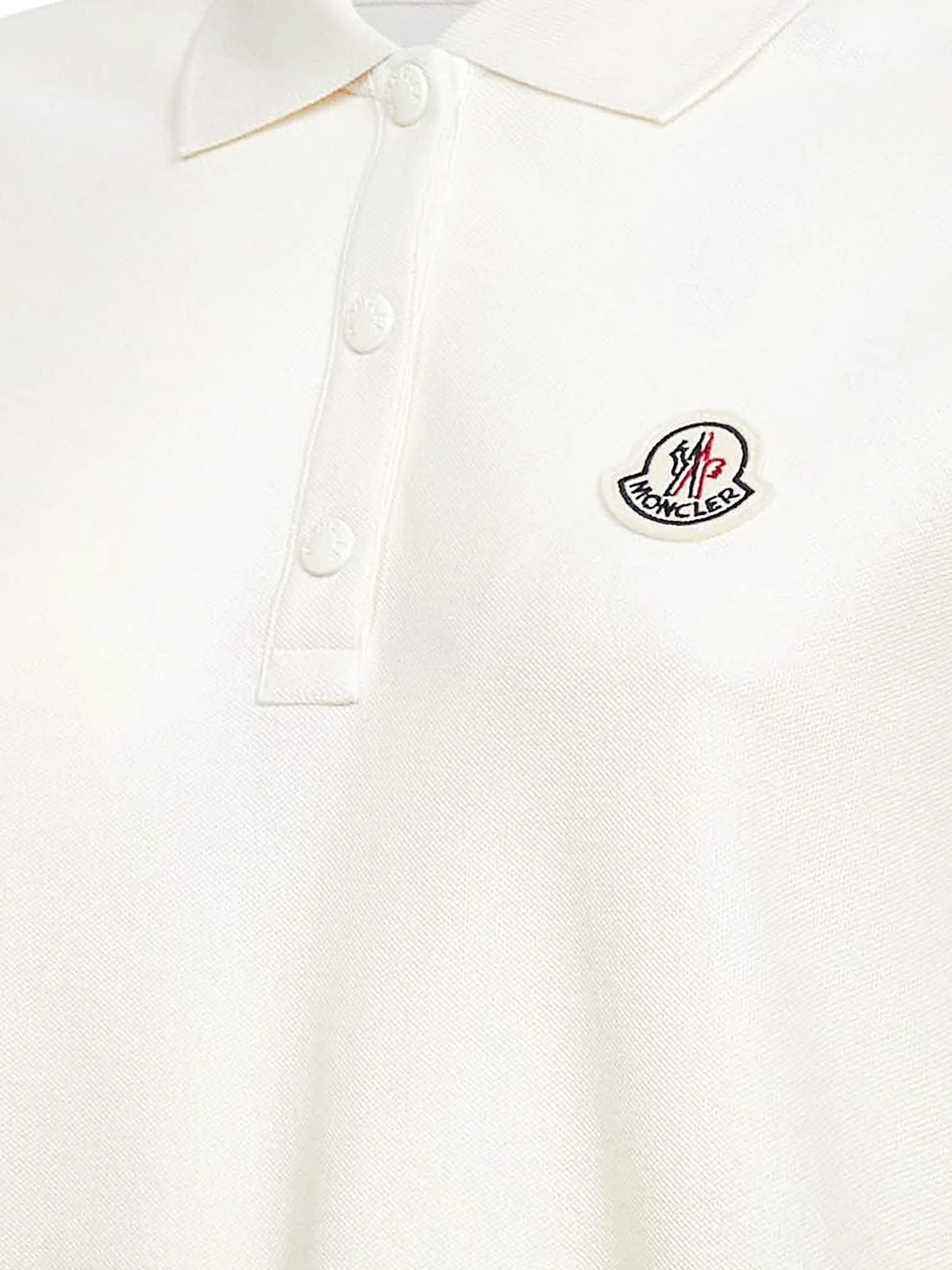 Moncler - Woman - White - POLO SHIRT