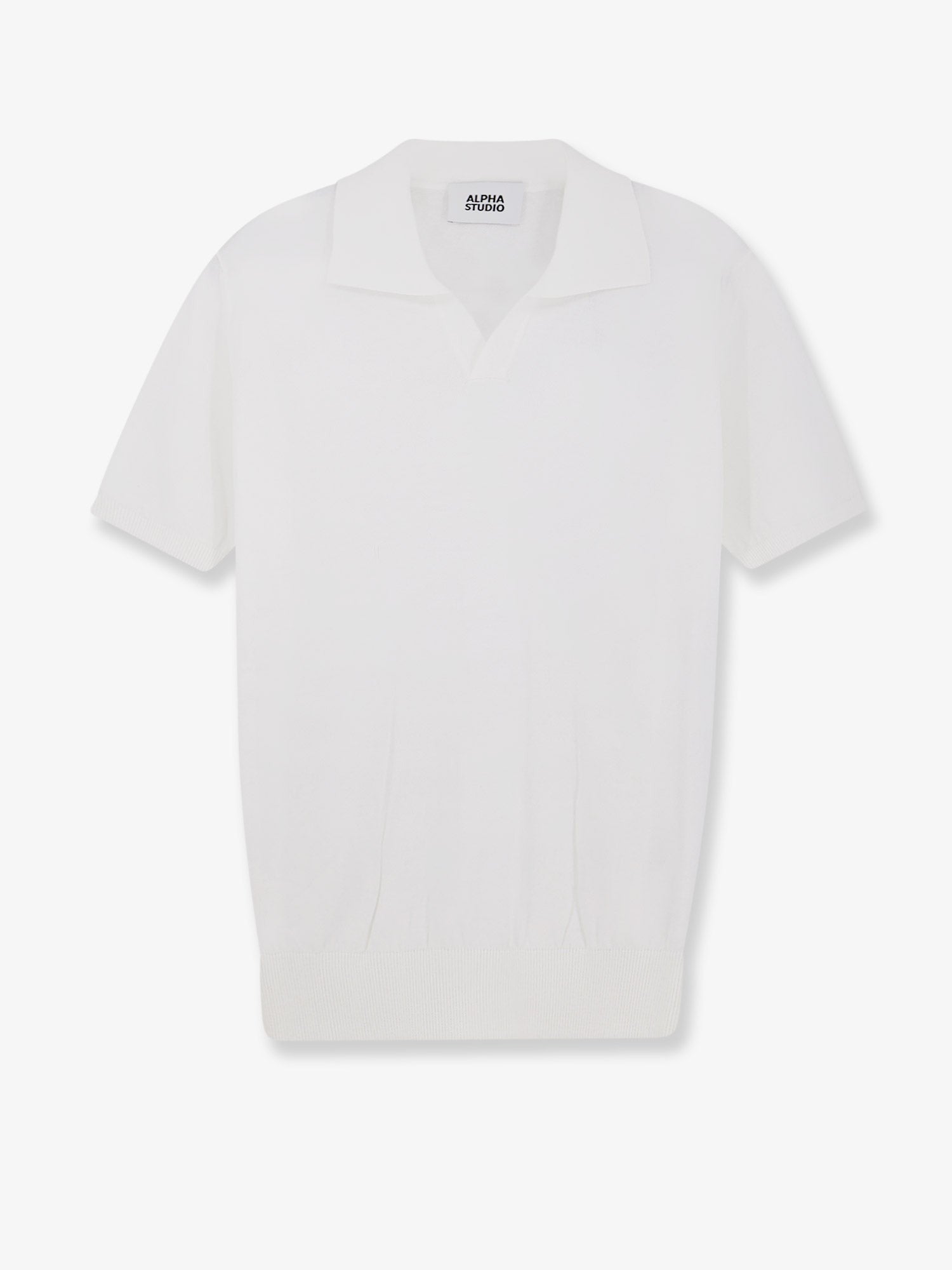 ALPHA-STUDIO - Man - White - Polo Shirt