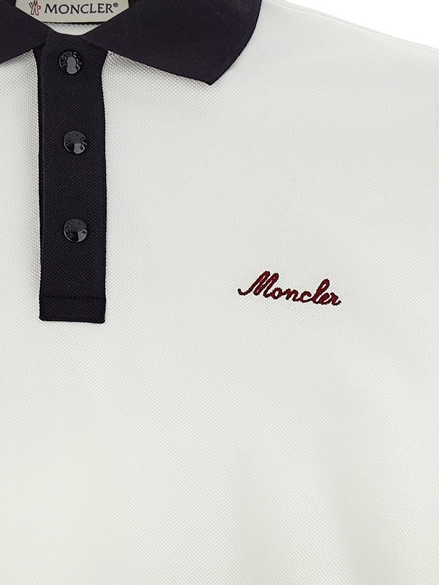 Moncler - Man - White - Polo Shirt