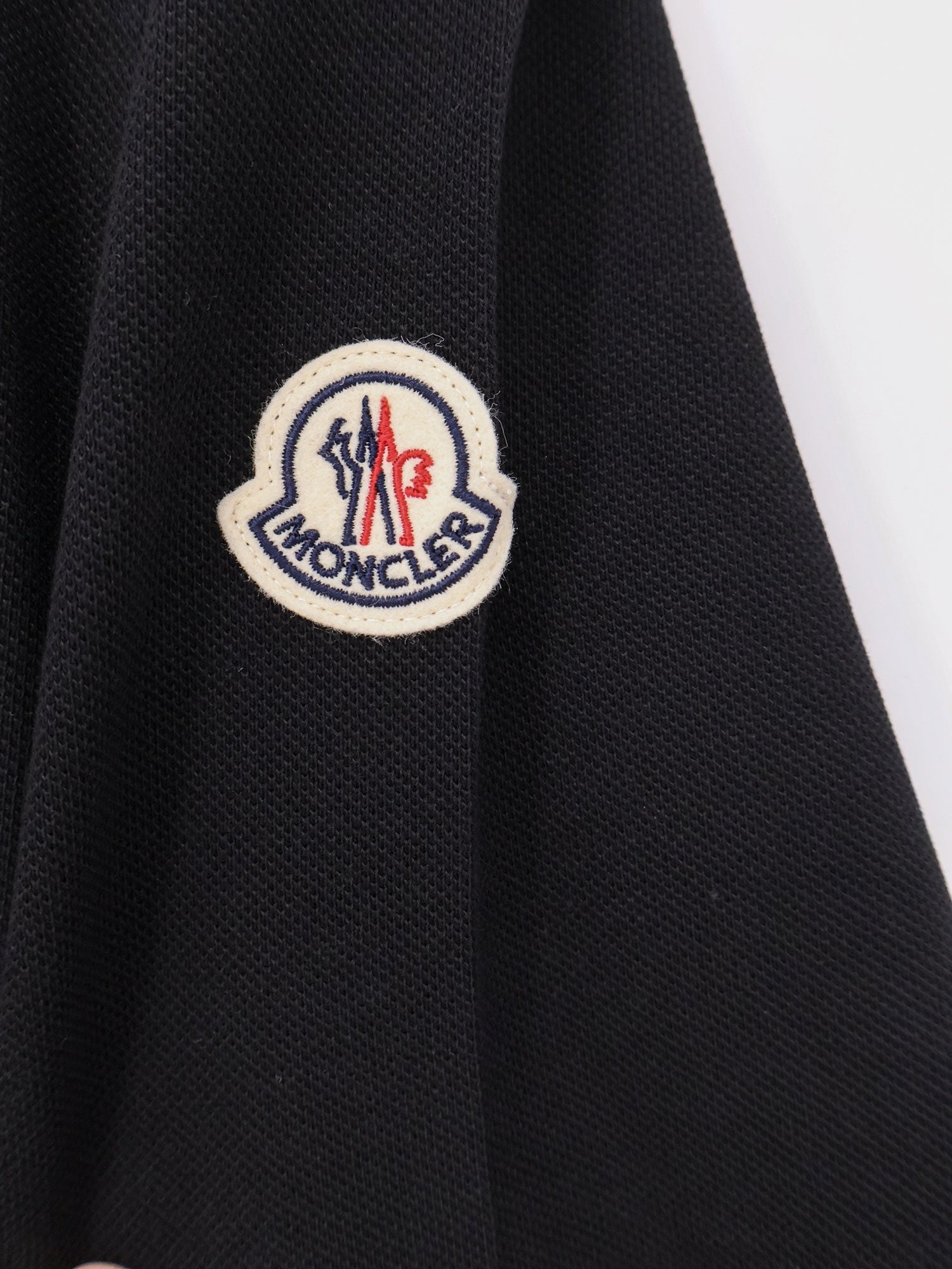 Moncler - Man - Black - Polo Shirt