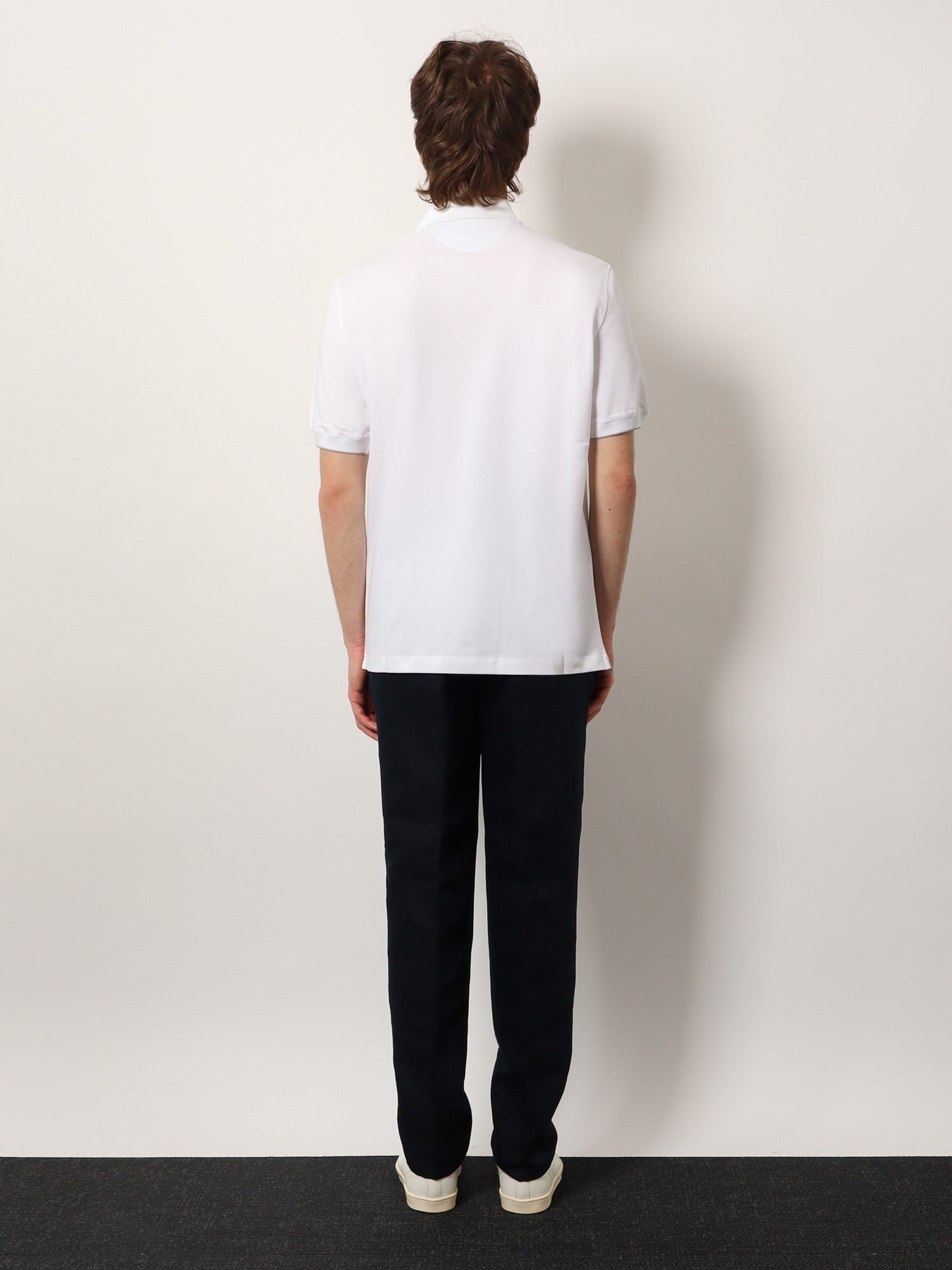 Brunello Cucinelli - Man - Bianco Grigio - Polo Shirt