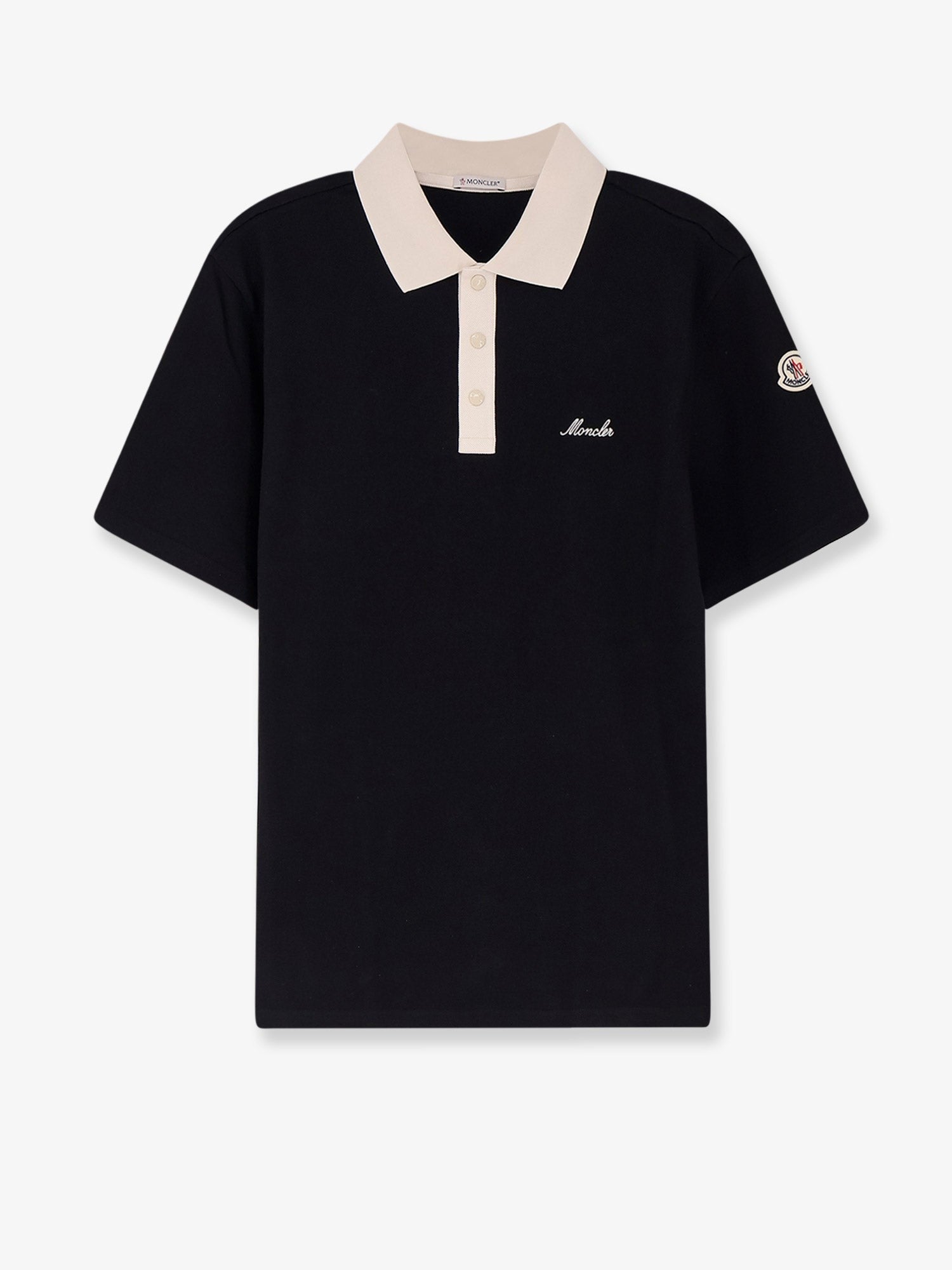 Moncler - Man - Black - Polo Shirt