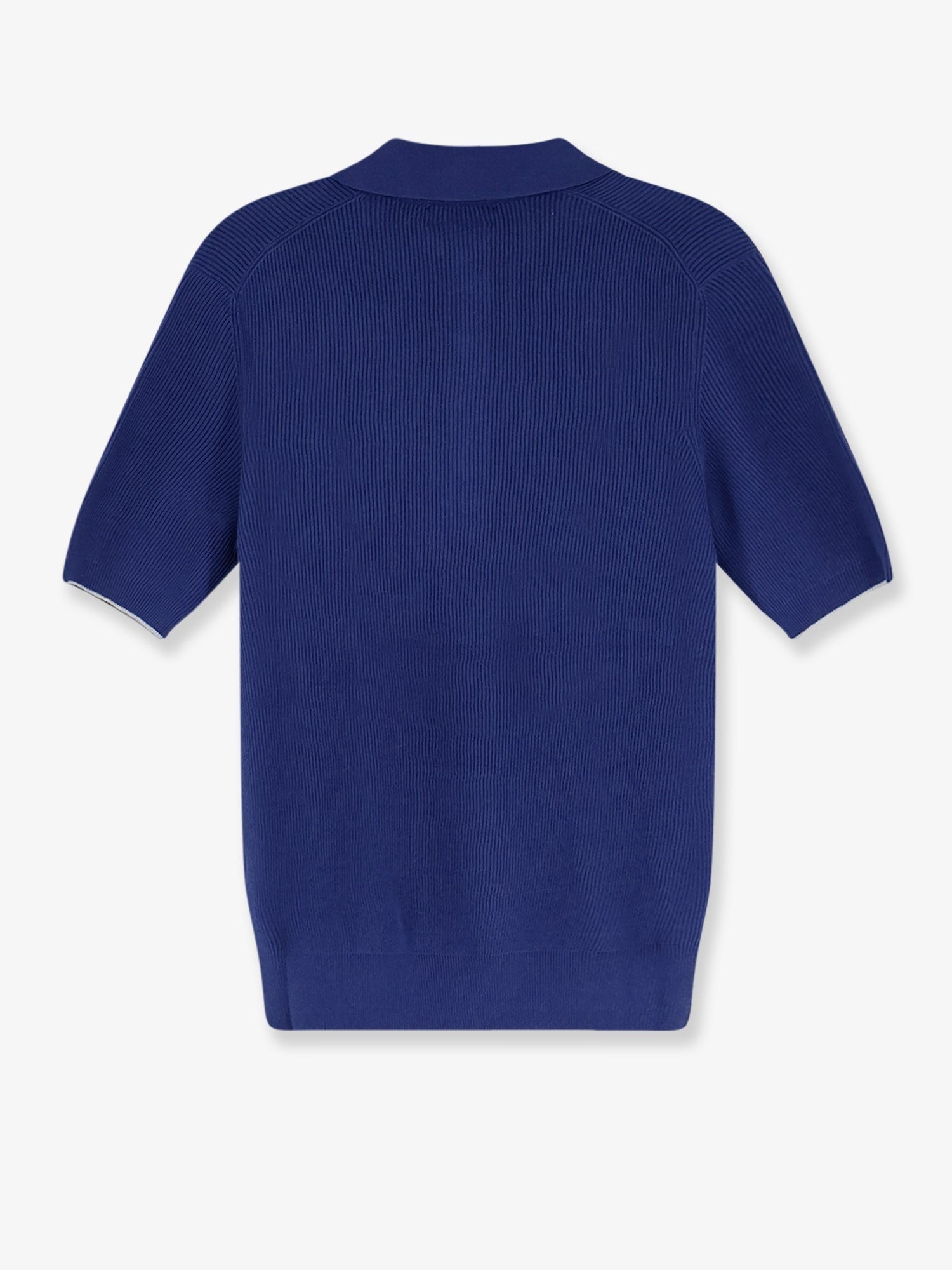 Brunello Cucinelli - Man - Blue - Polo Shirt